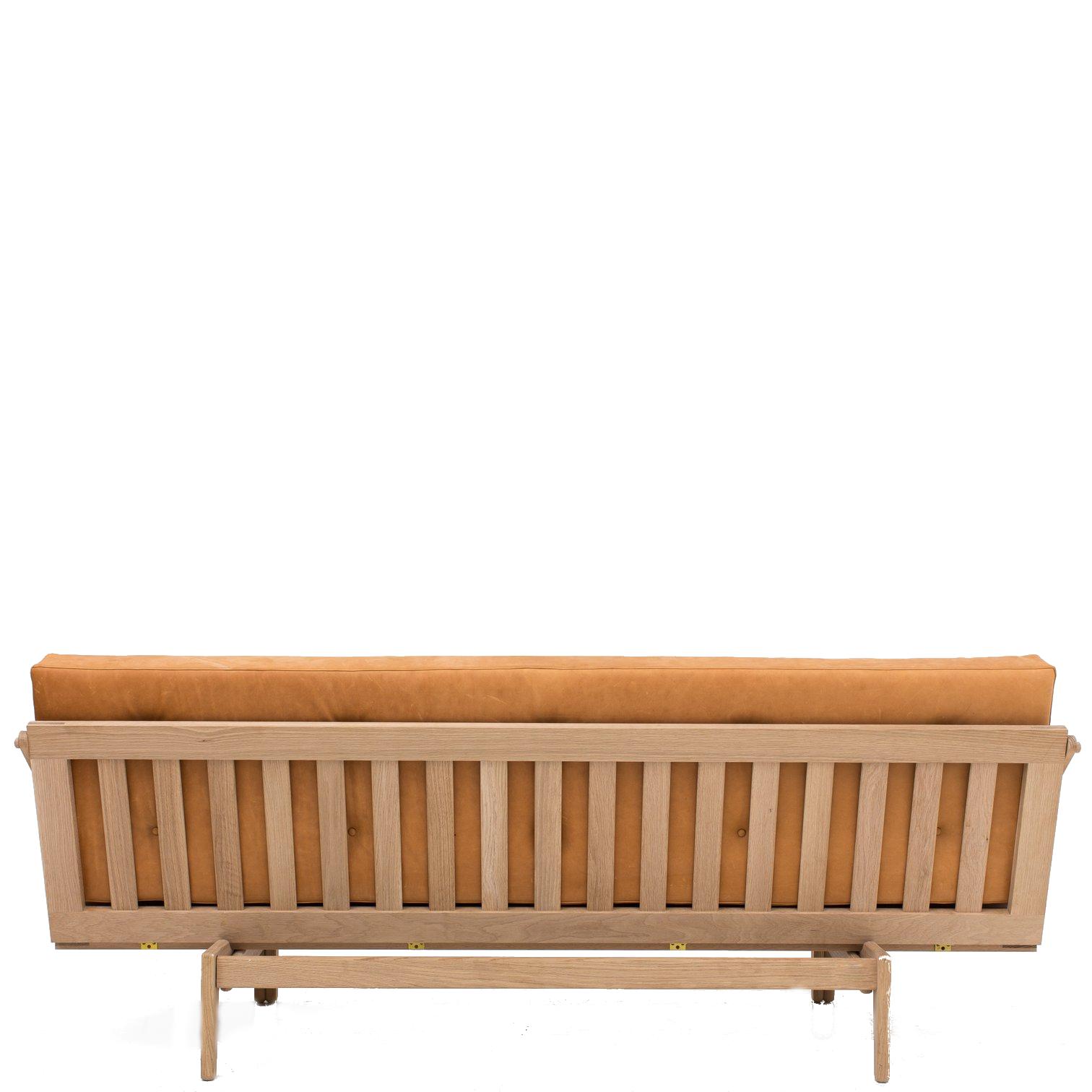 Klassik Studio PV DayBed Oak Savon, Cognac Dunes Leather