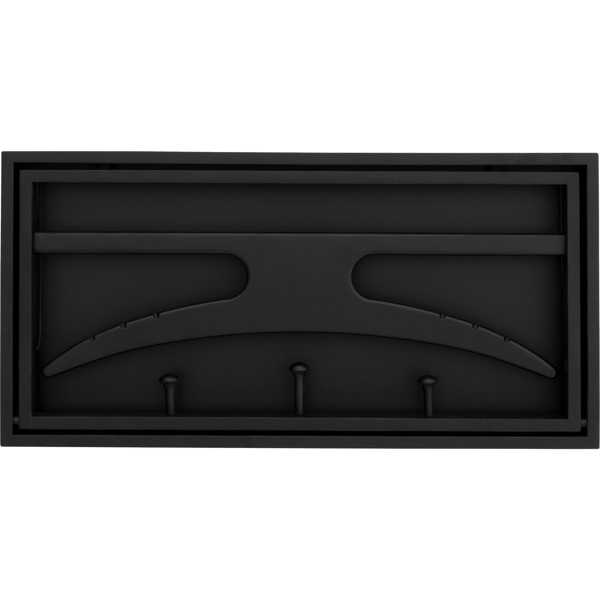 Klassik Studio The Hanger Black Oak manchado, preto