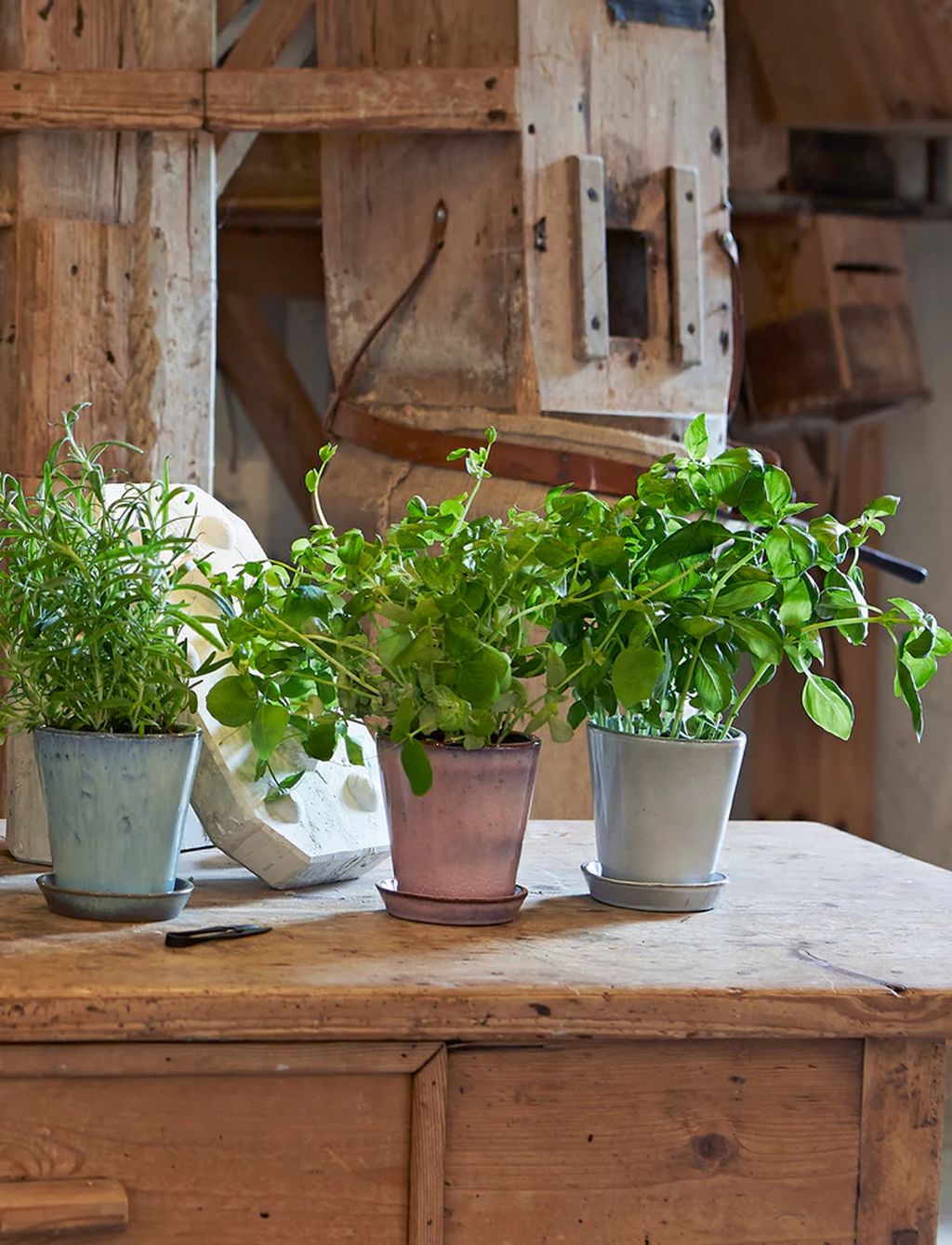 Knabstrup Keramik Nursery Pot, Ozeangrün