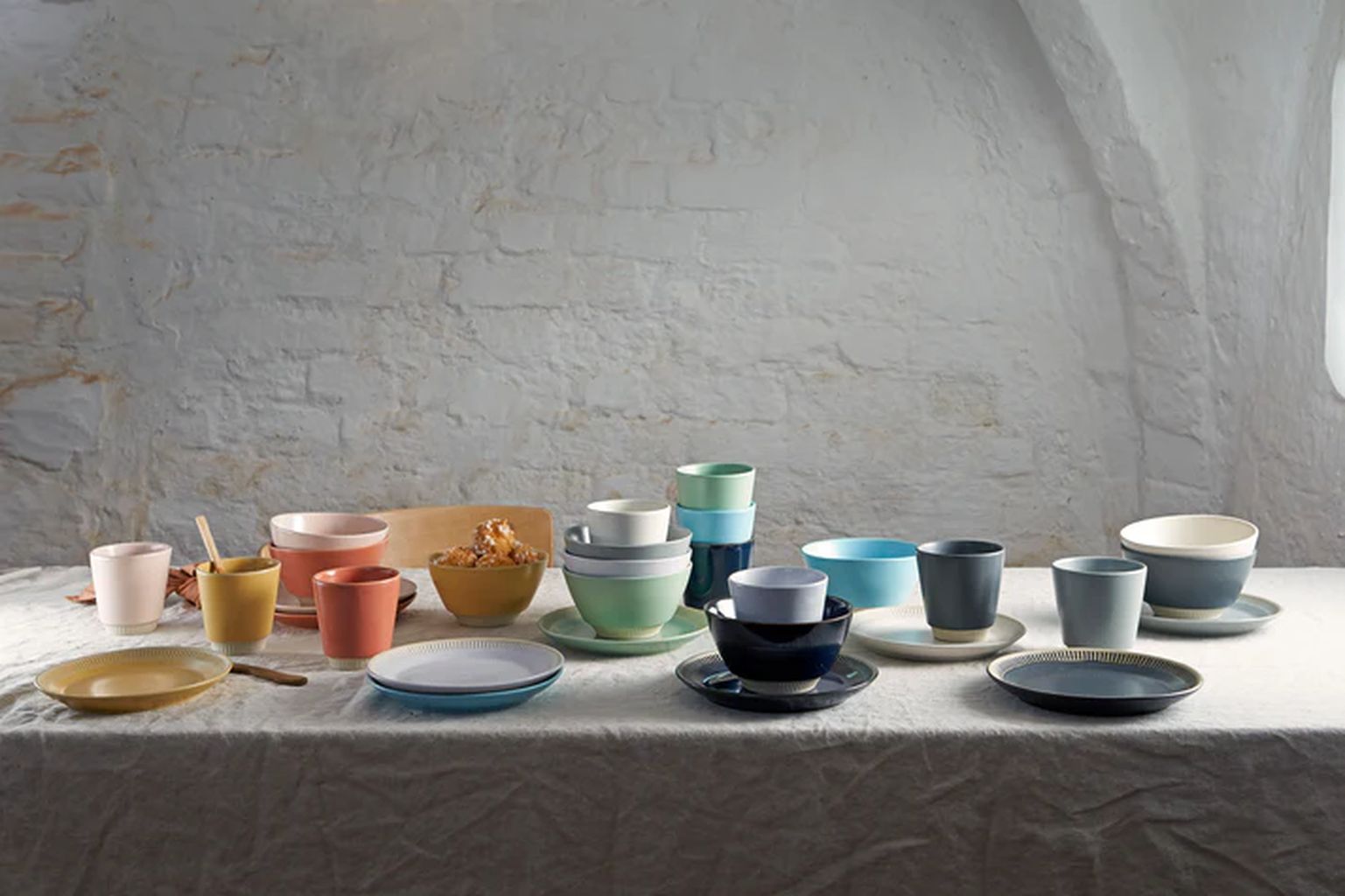 Knabstrup Keramik Colorit Bowl Ø 14 cm, bleu marine