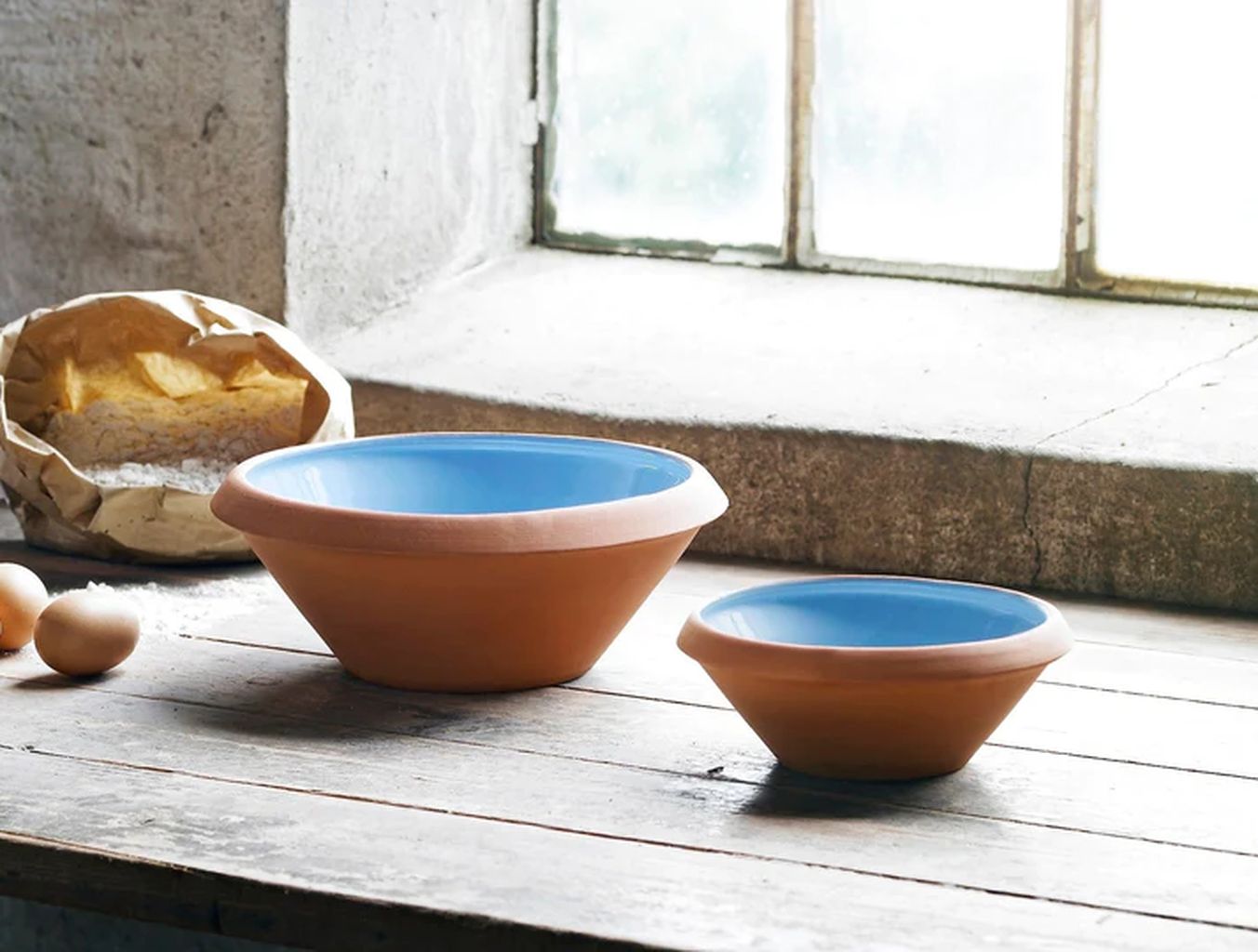 KnabStrup Keramik Mase Bowl 0,5 L, azul claro