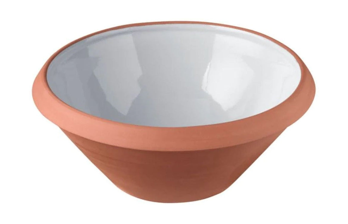 Knabstrup Keramik Masón Bowl 5 L, gris claro