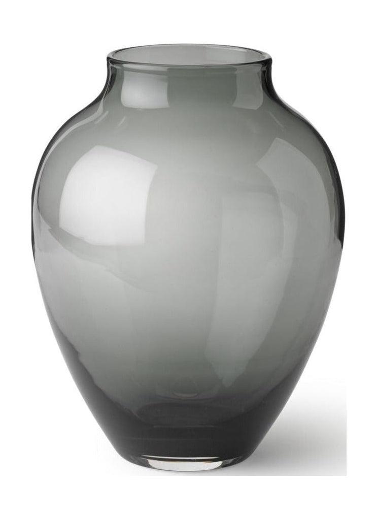 Knabstrup Keramik Vase Glass H 20 cm, grau