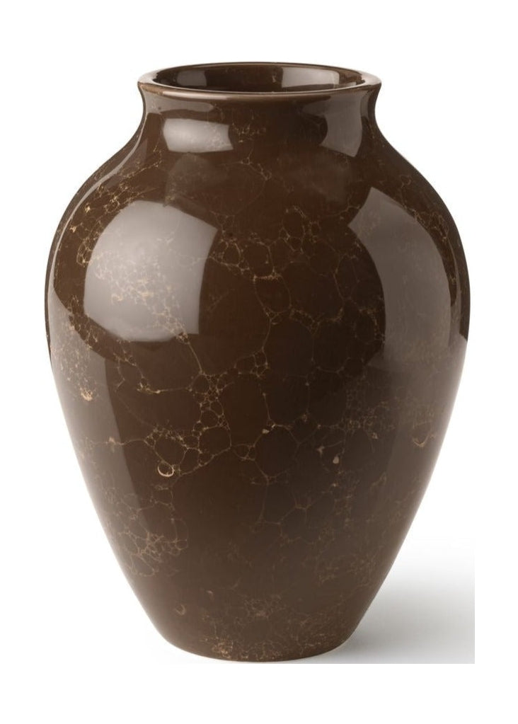 Knabstrup keramik vas natura h 20 cm, brun
