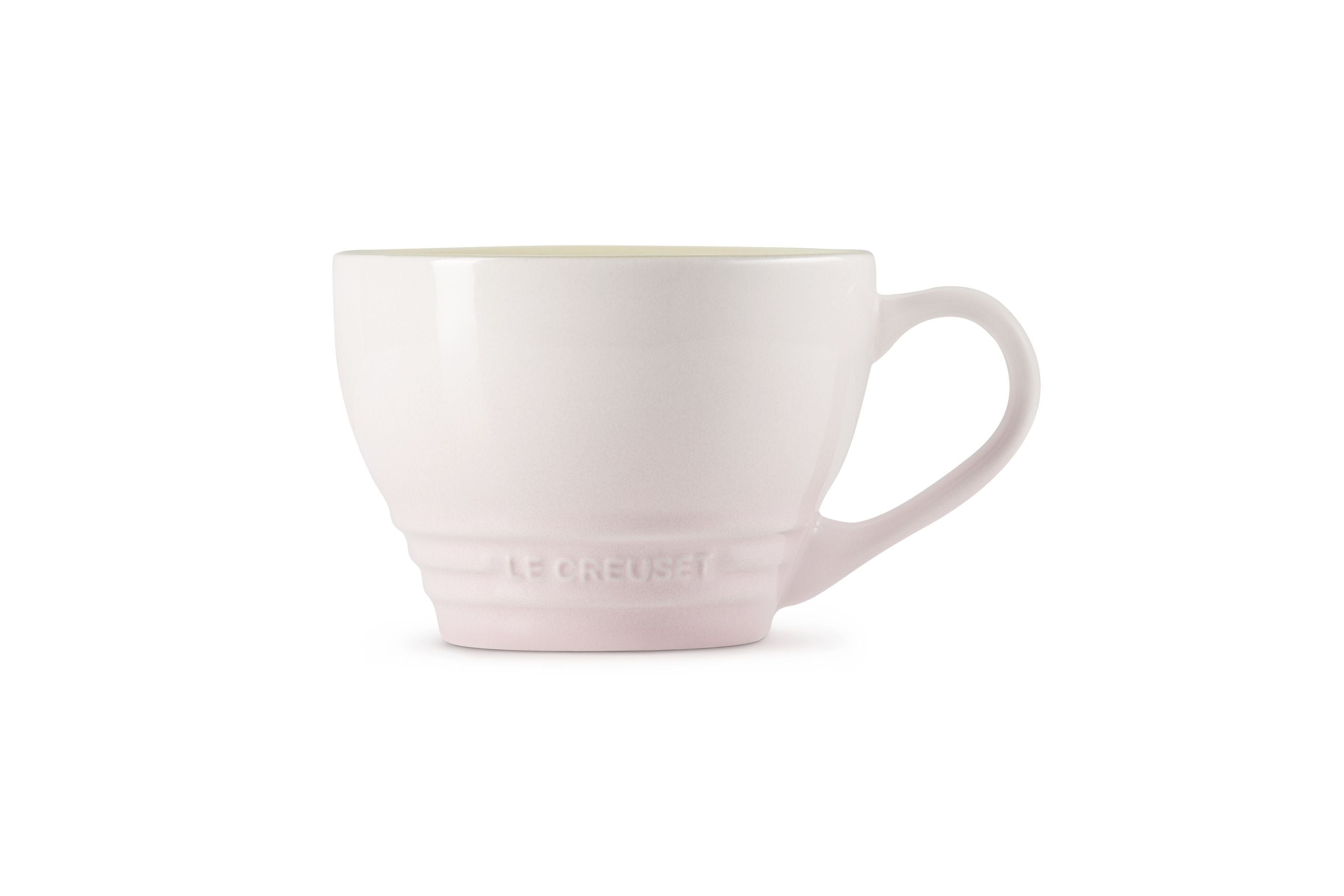 Mug Le Creuset 400 ml, coquille rose