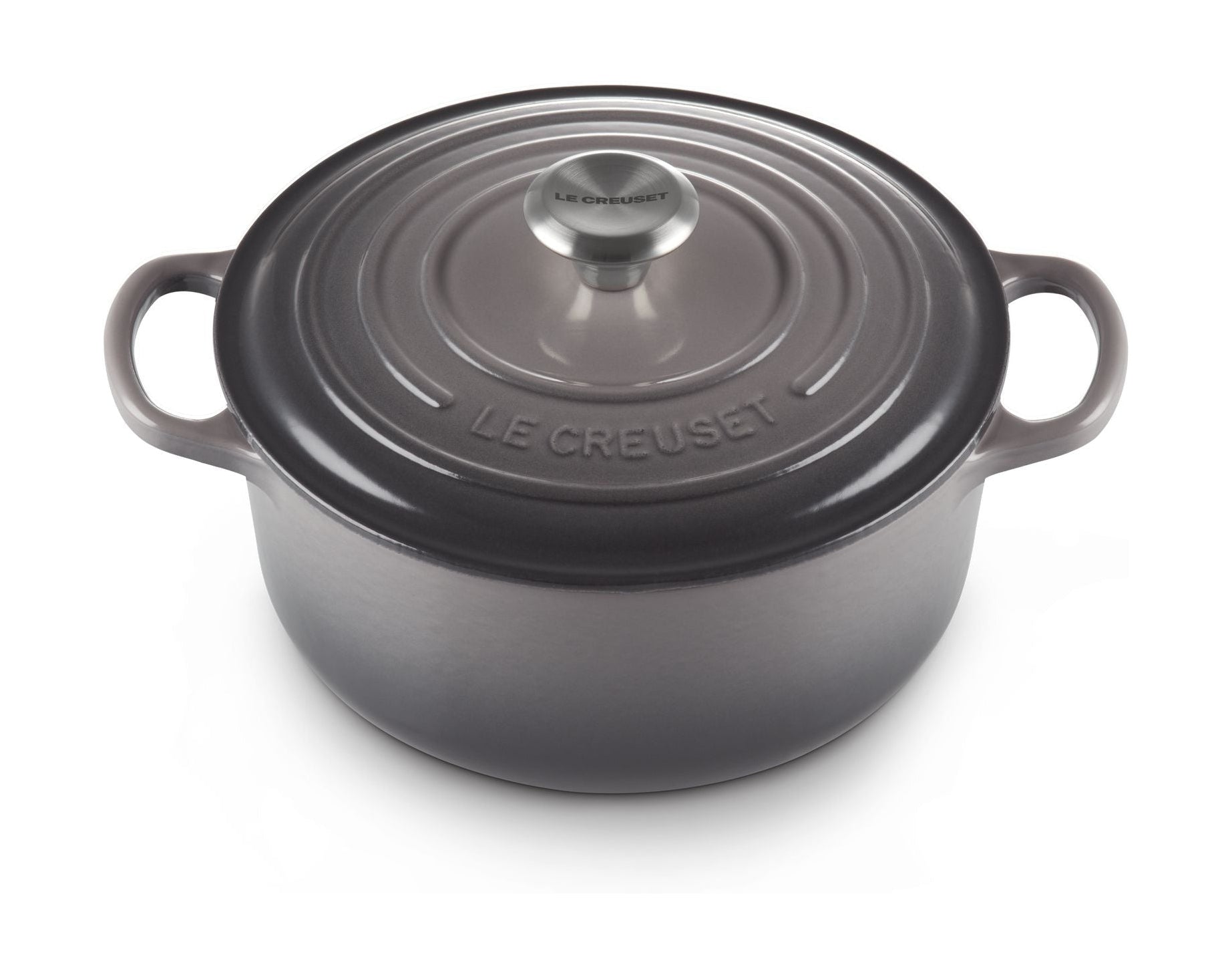 Le Creuset Signature Round Röster 20 cm, Feuerstein