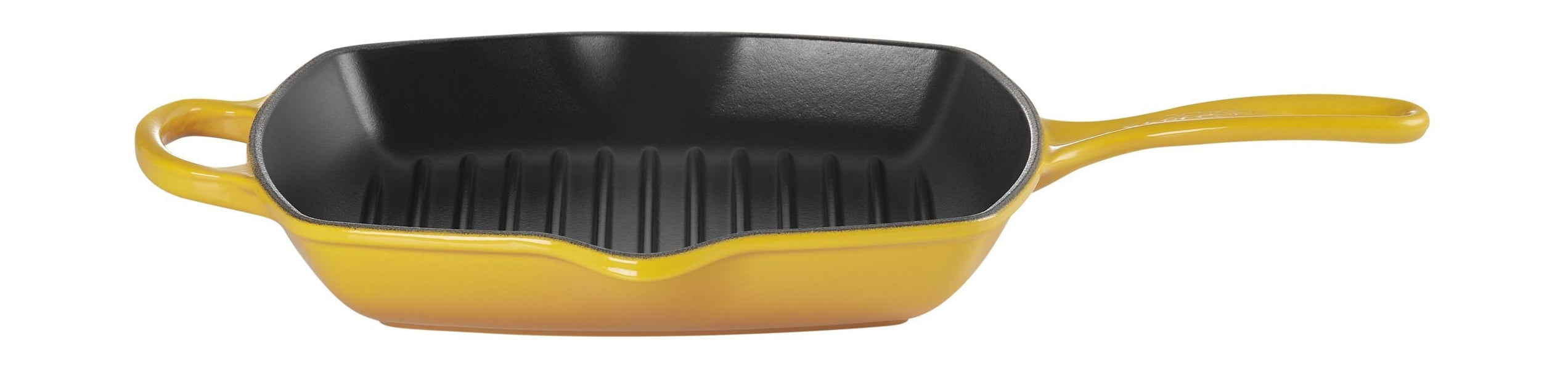 Le Creuset Signature Square Grill Pan de 26 cm, néctar