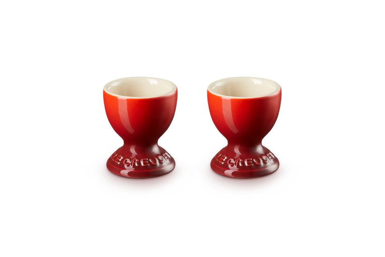 Les tasses d'oeufs du Creuset Cherry 2 PCS.