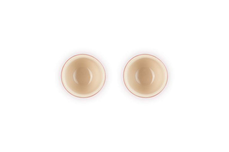 Les tasses d'oeufs du Creuset Cherry 2 PCS.