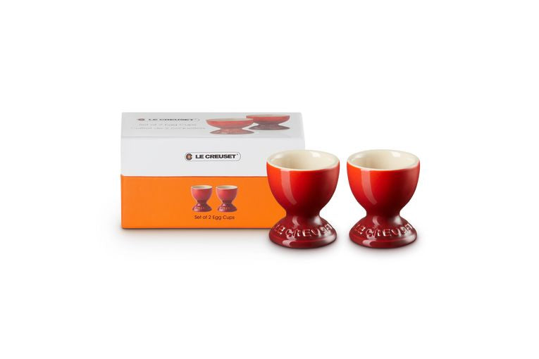 Les tasses d'oeufs du Creuset Cherry 2 PCS.