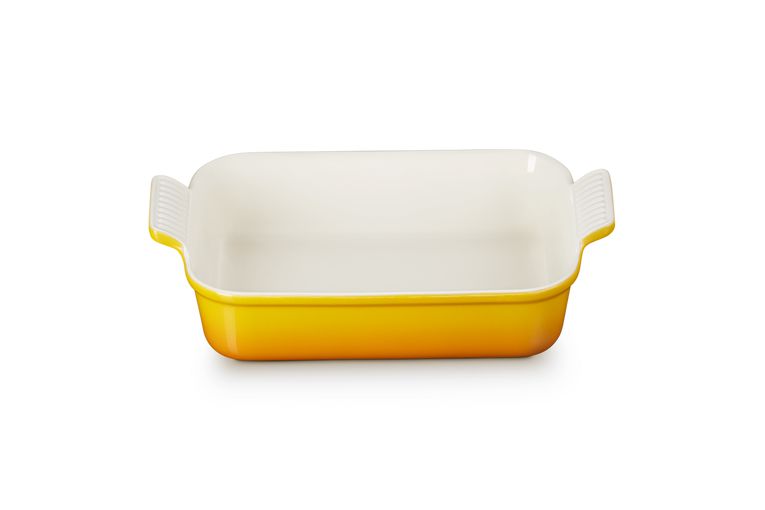 Le Creuset Rectangular para hornear Tradición de 26 cm, néctar