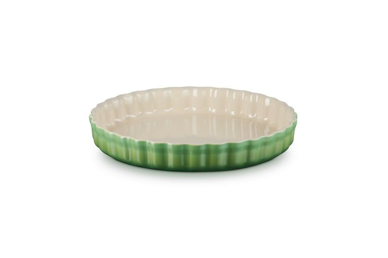 Le Creuset Heritage Fluted Flan Dish 28 cm, bambu