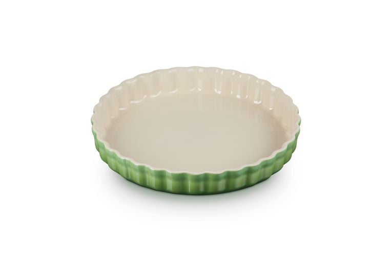 Le Creuset Heritage Fluted Flan Dish 28 cm, bambu