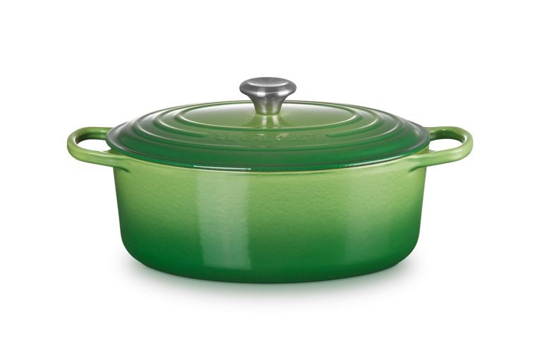 Le Creuset Signature Cocotte Oval 31 Cm Bamboo