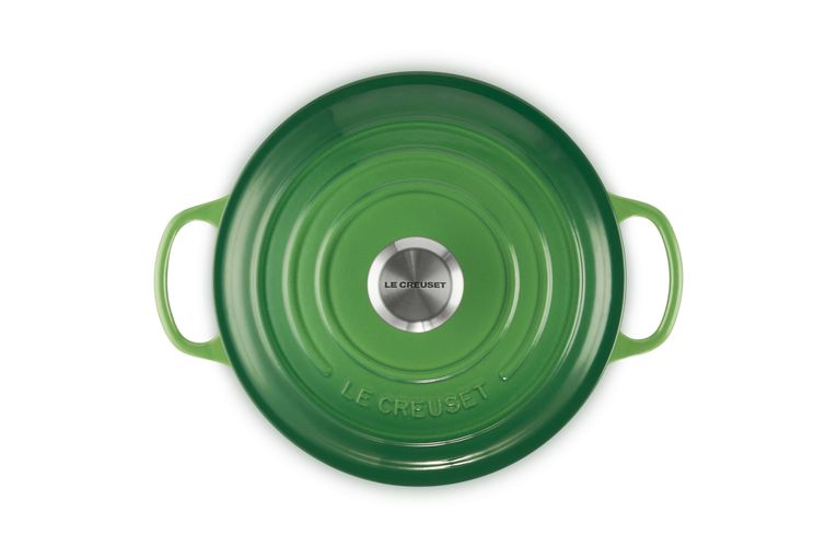 Le creuset rund hollandsk ovn 24 cm bambus