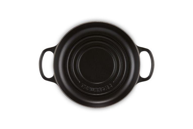 Le Creuset Signature Pain Roting Plat 24 cm noir