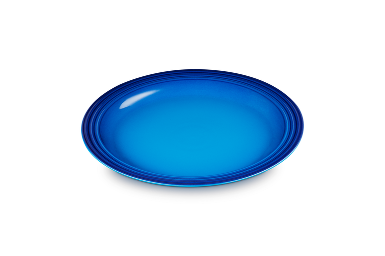 Plaque de dîner le Creuset 27 cm, bleu azur