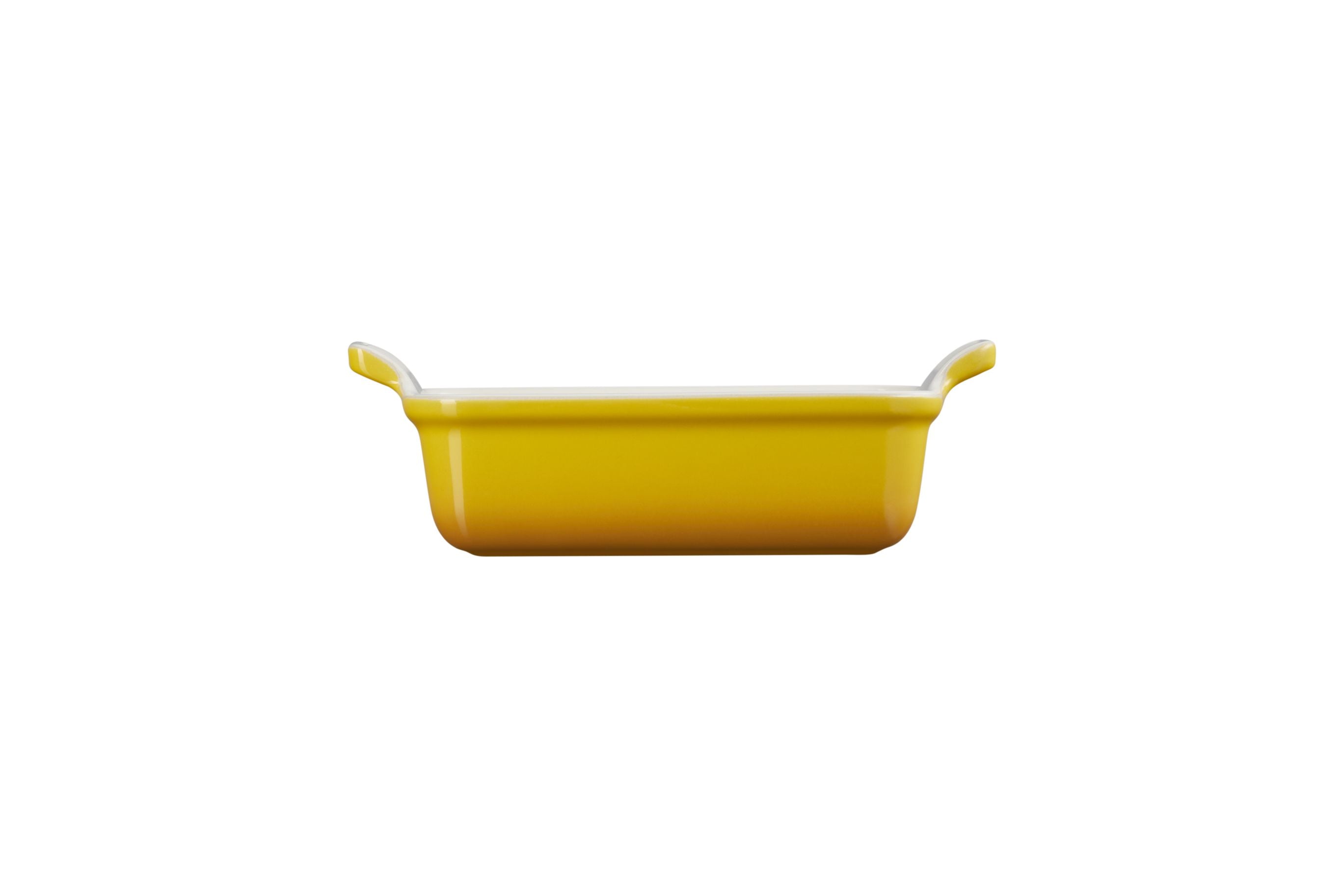 Le Creuset Rectangular para hornear Tradición de 19 cm, néctar