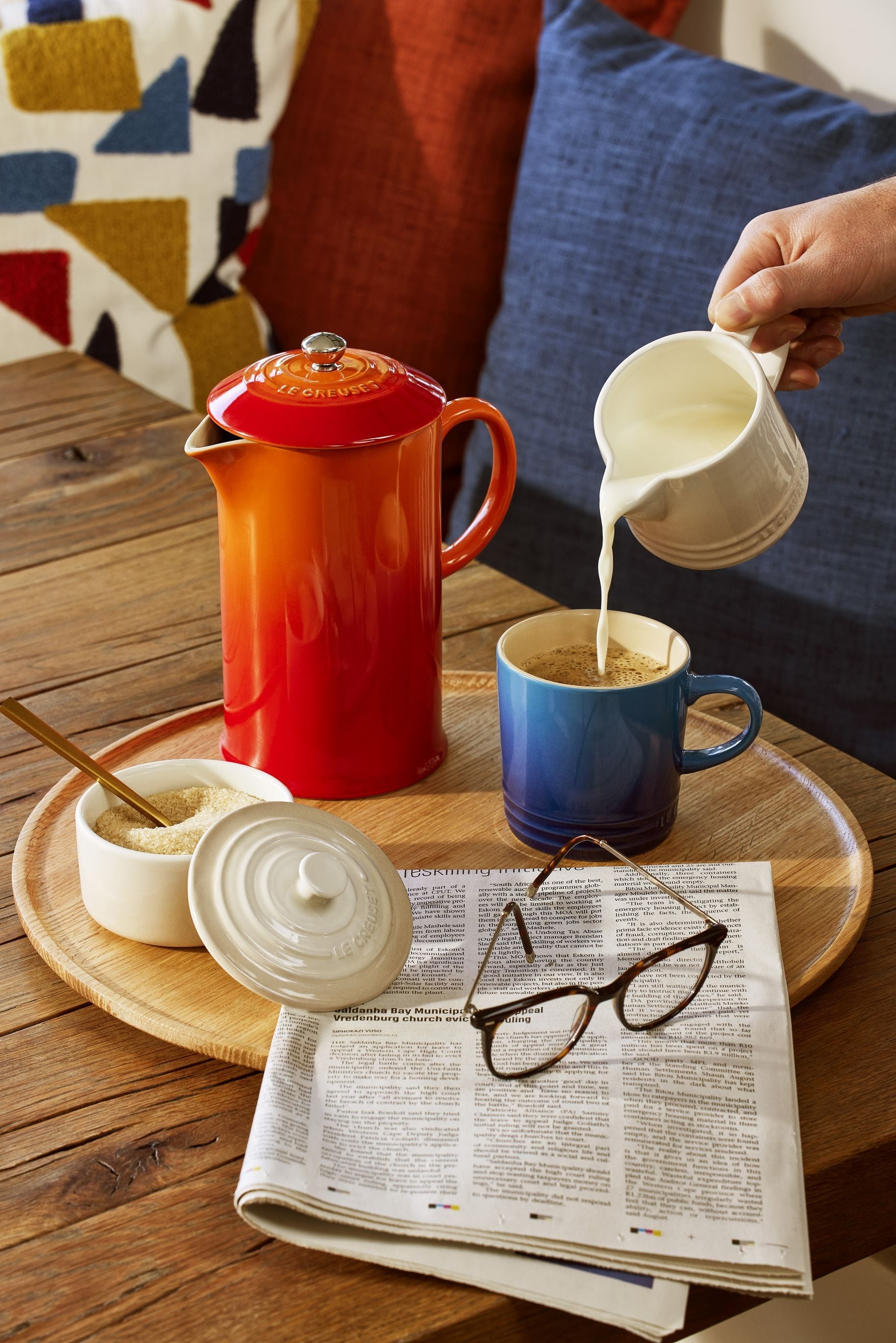 Le Creuset Cappuccino Mug 200 Ml, Azure