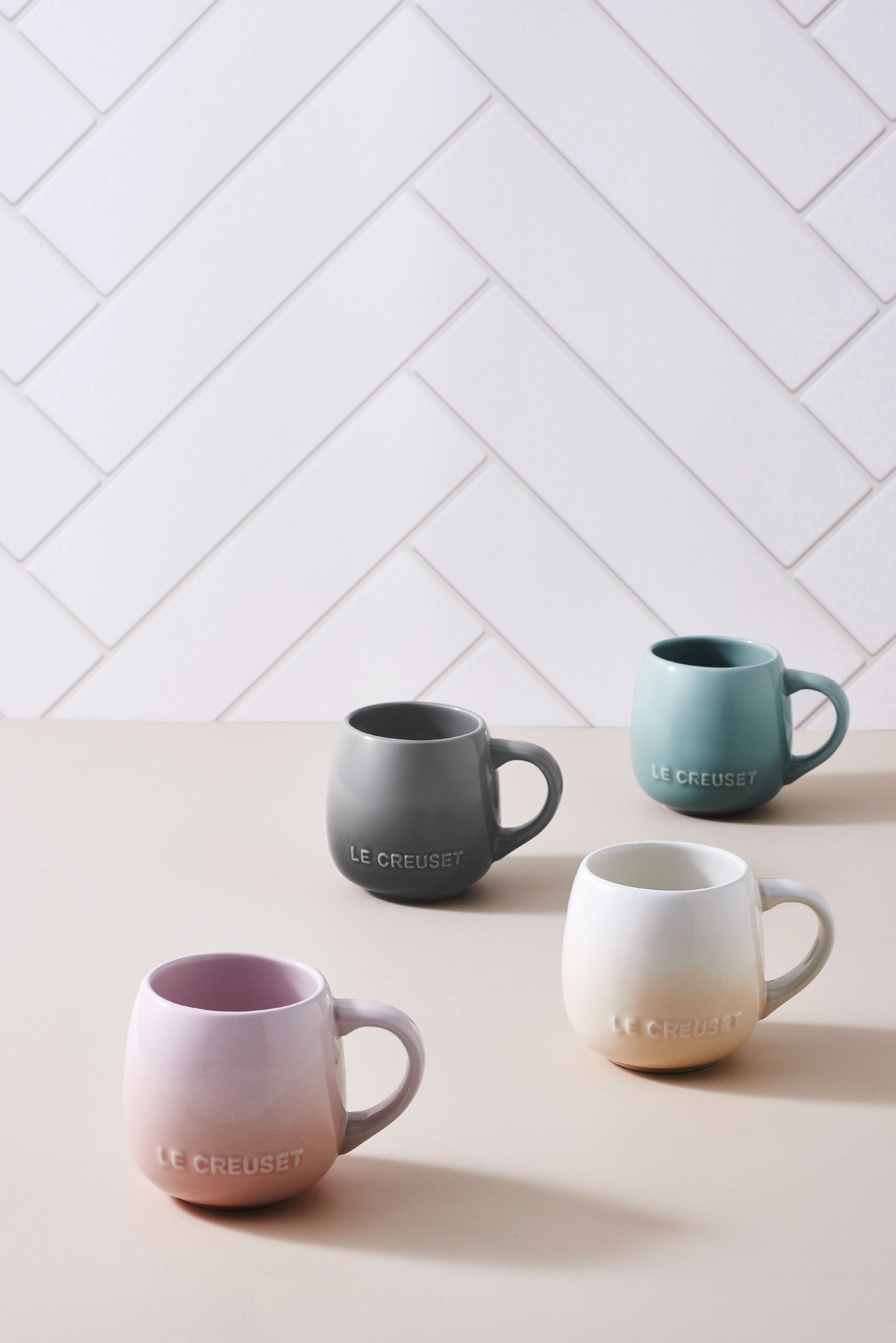 Le Creuset Coupe Mug, Shell Pink