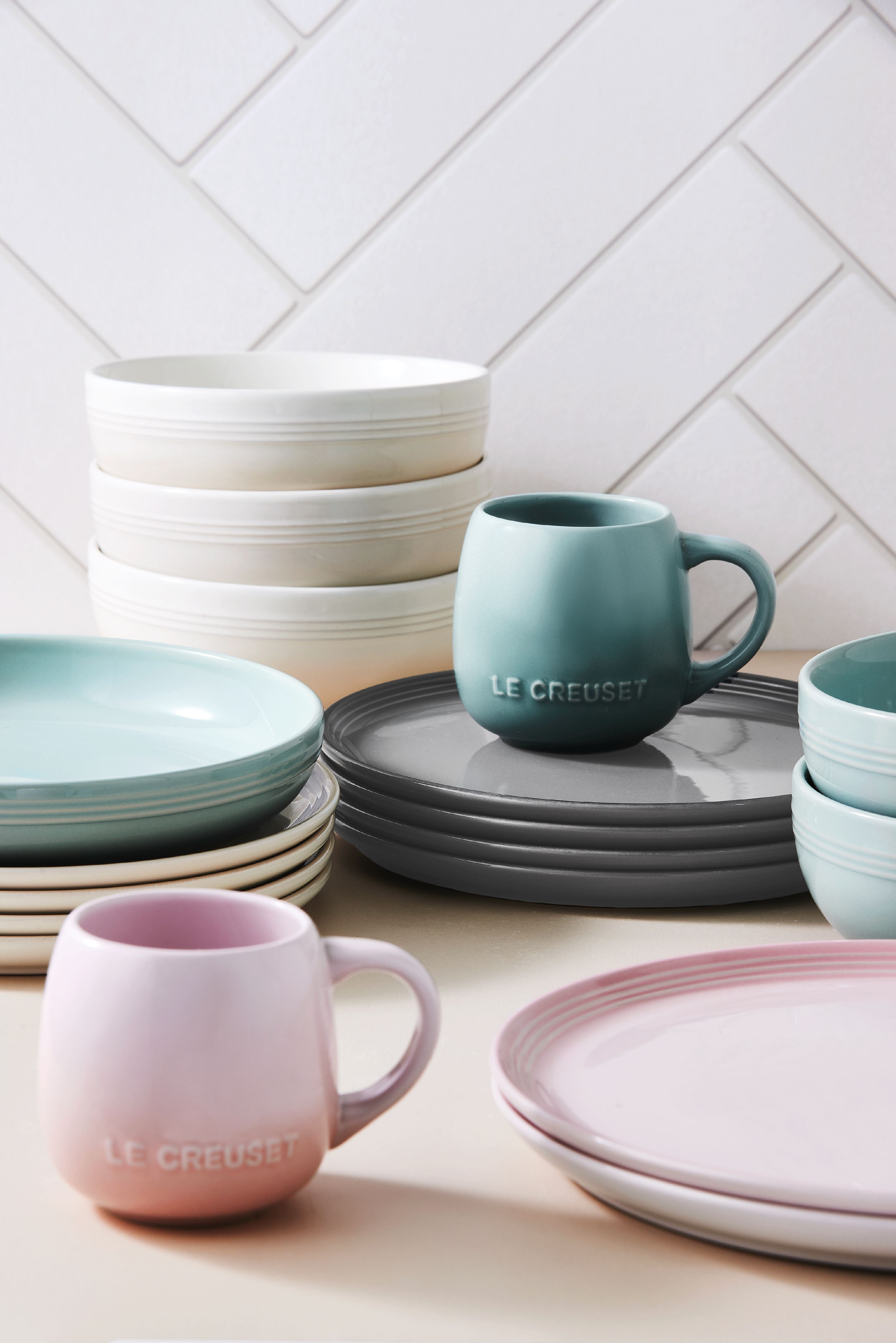 Le Creuset Coupé Becher, Shell Pink