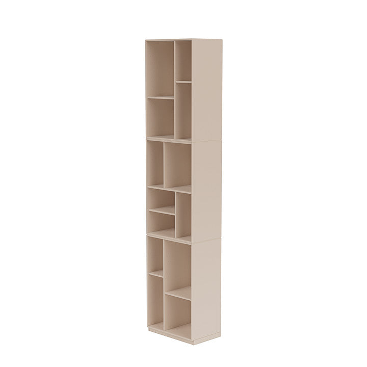 Montana Loom High Bookcase med 3 cm sockel, lera