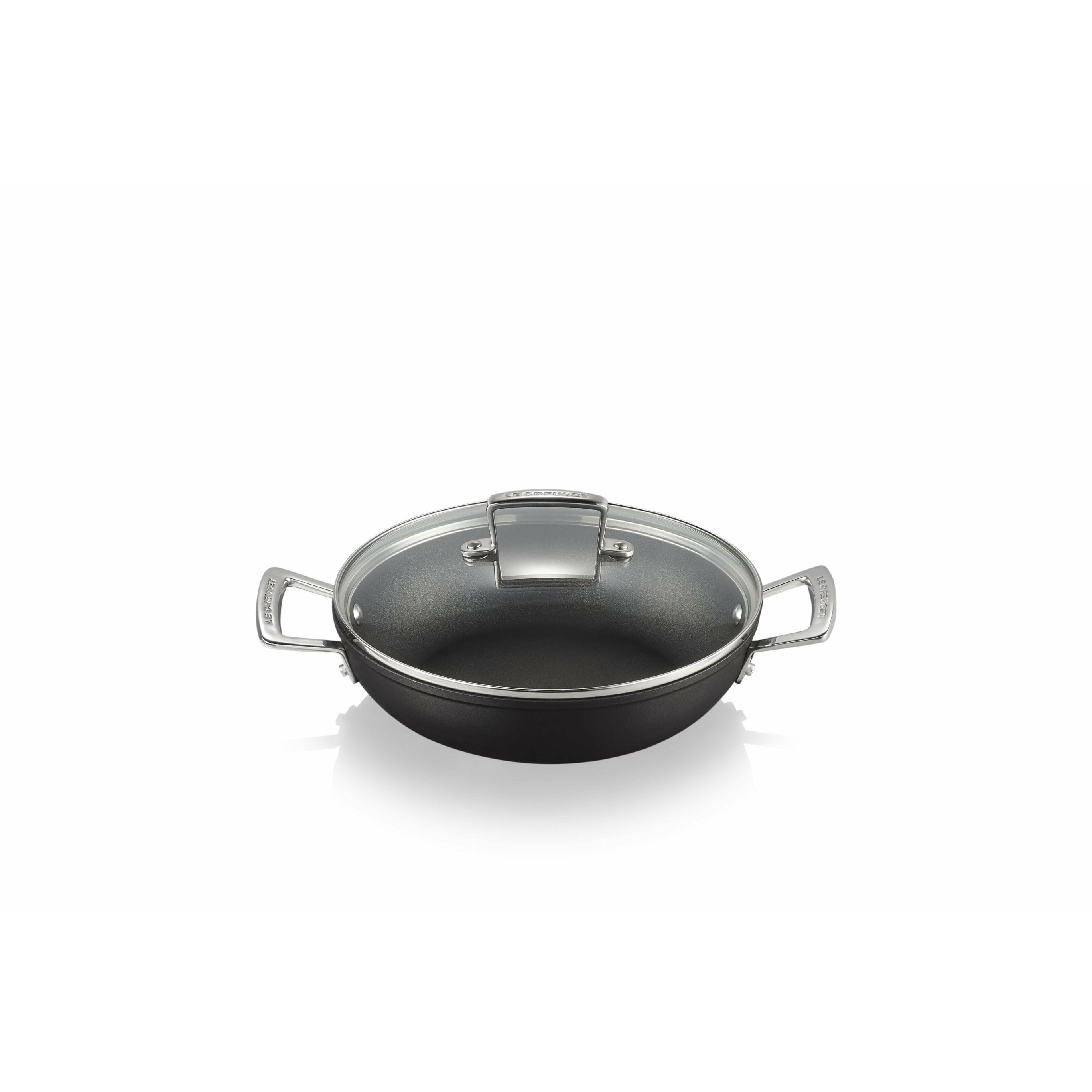 Le Creuset Alu Professional Pan With Glass Lid, 24 Cm