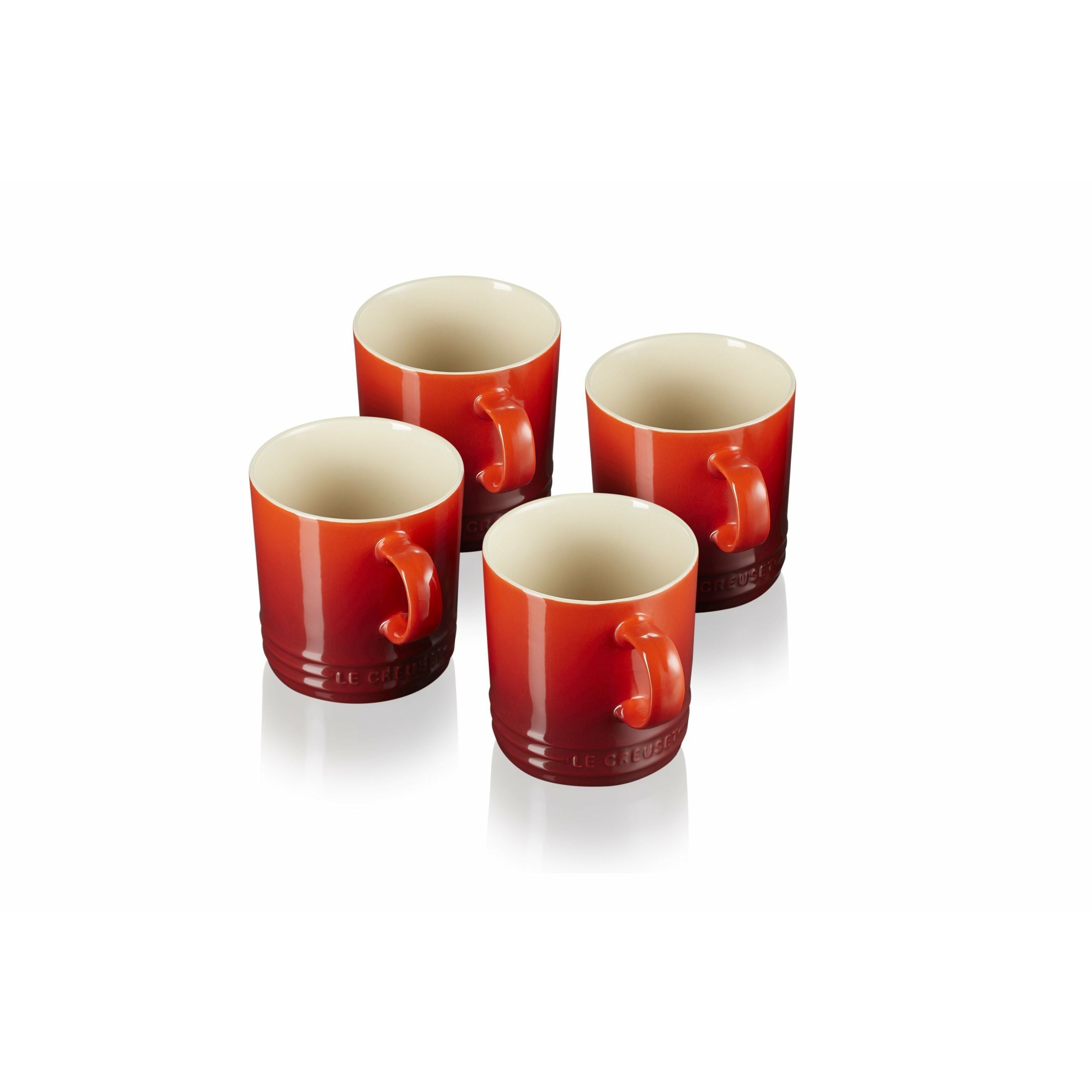 Mug Le Creuset 350 ml de cerise rouge, 4 pcs.