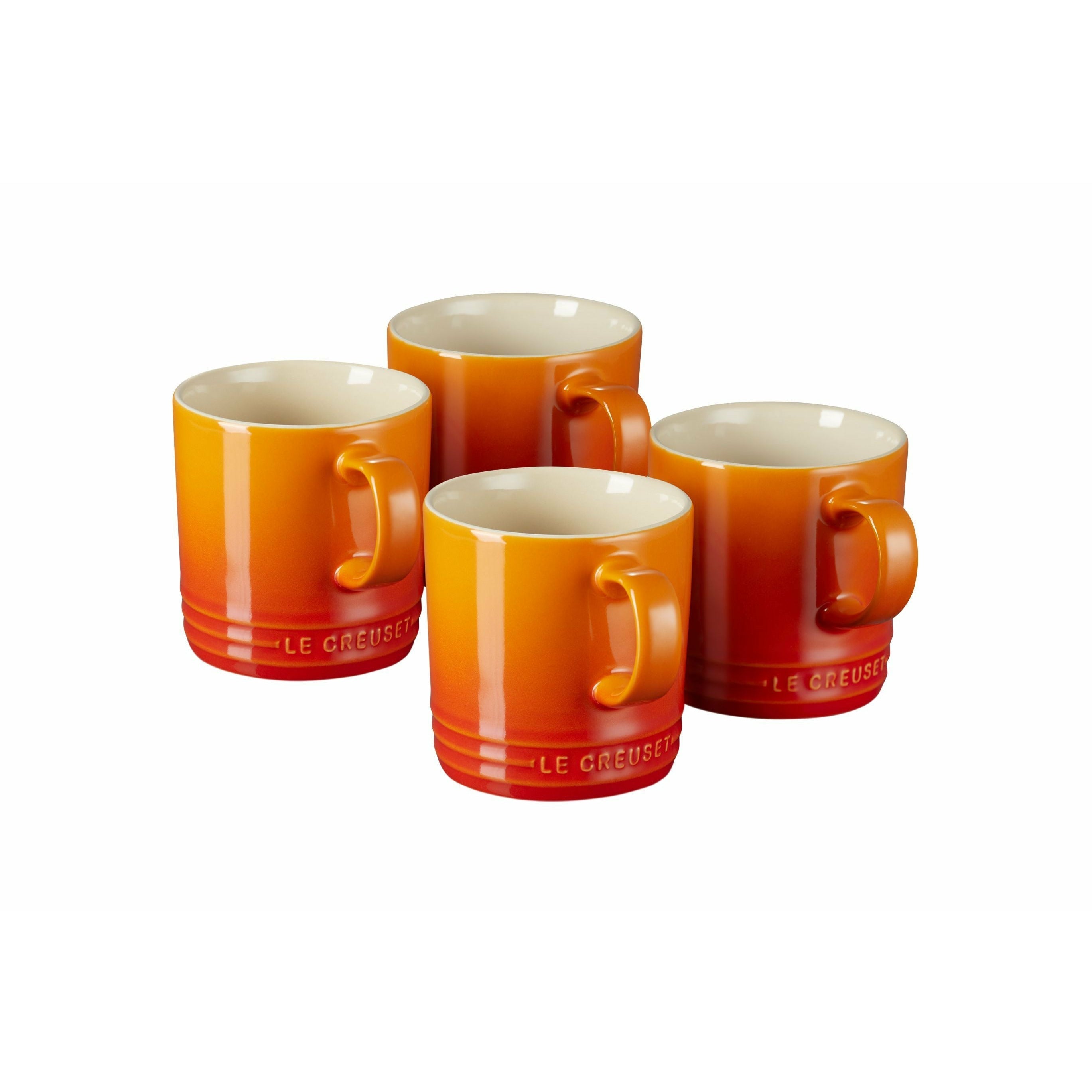 Le Creuset Cup 350 ml ovn rød, 4 stk.