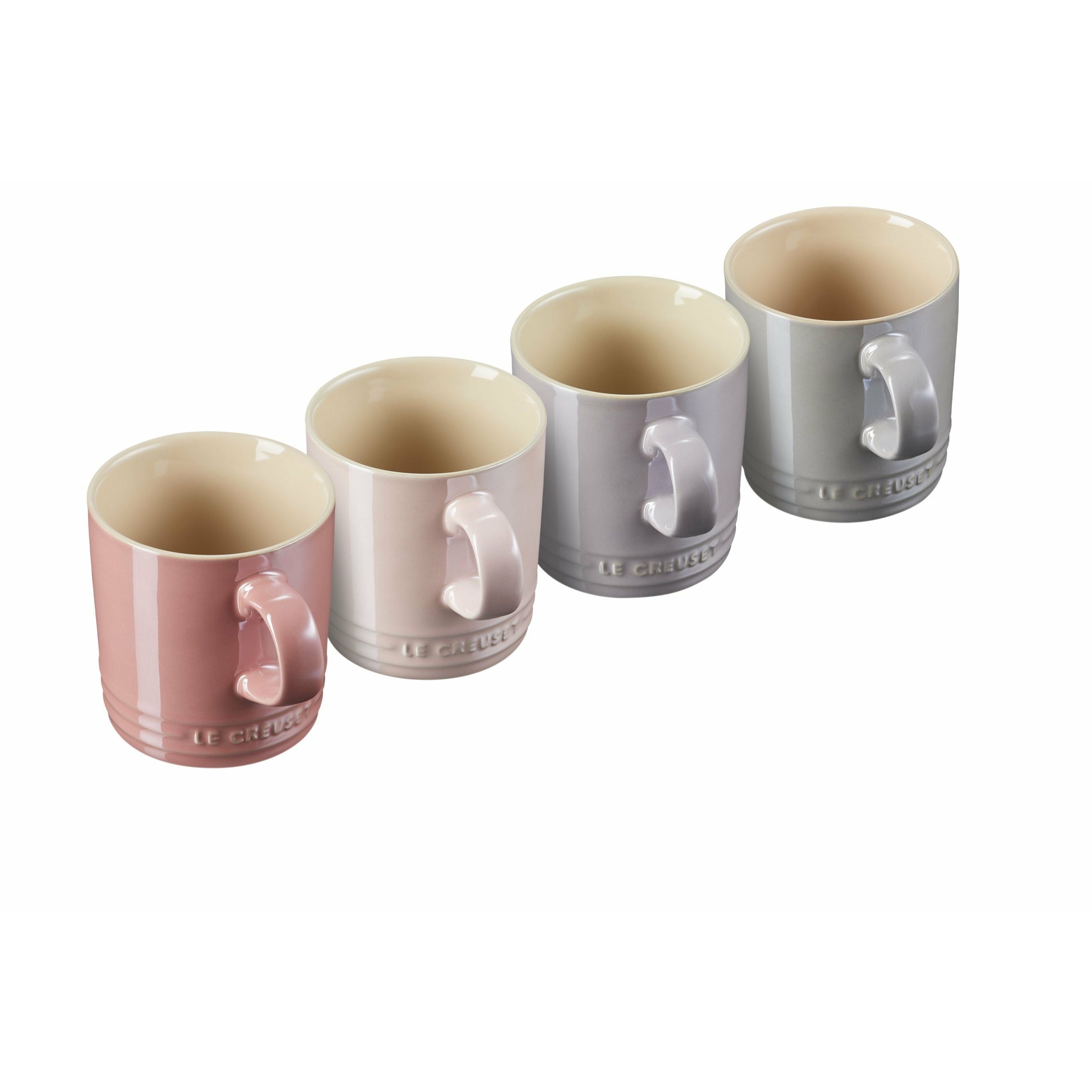 Le Creuset Mug Metallics 350 Ml Rose, 4 Pcs.