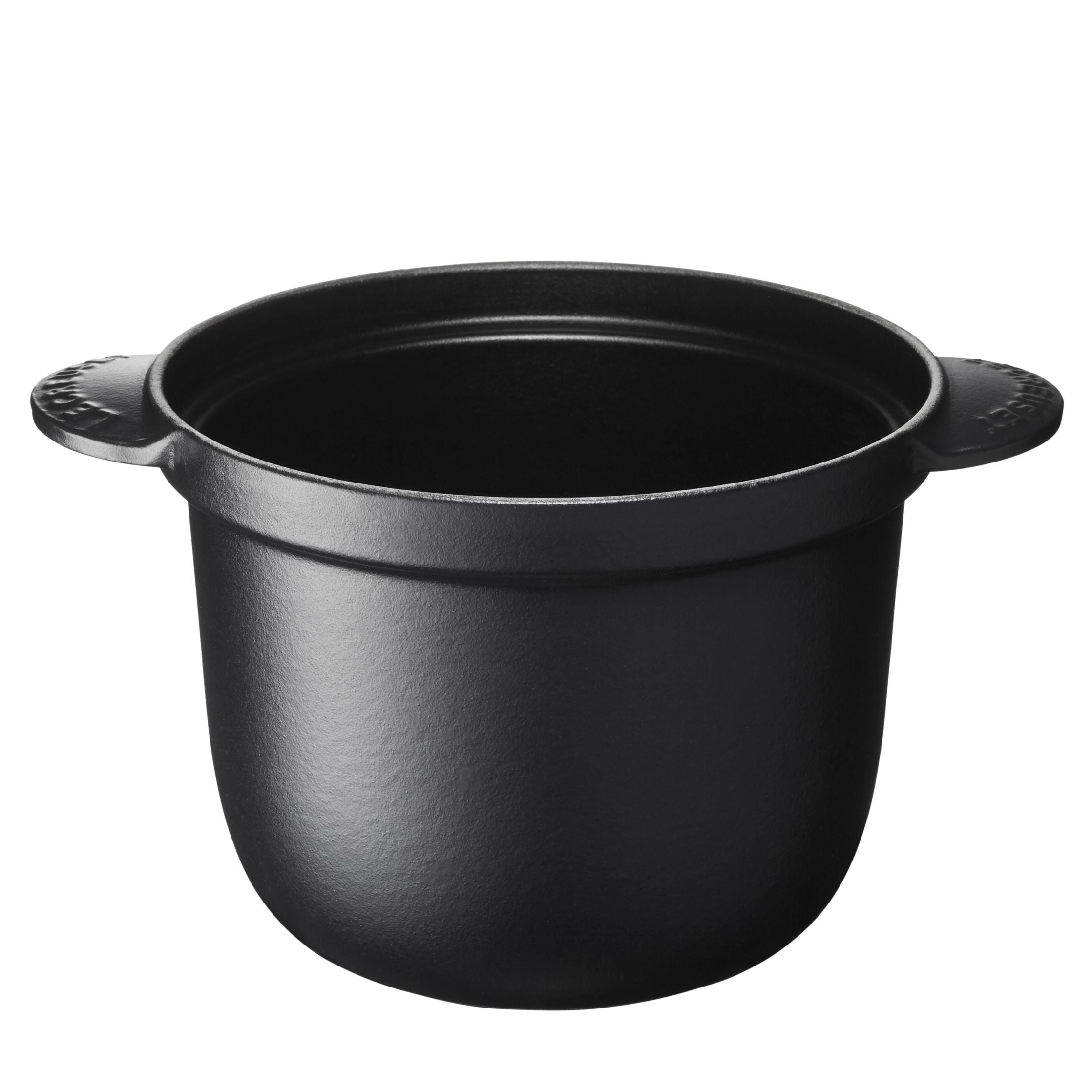 Le creuset cocotte hver med poteriedeckel 18 cm, sort