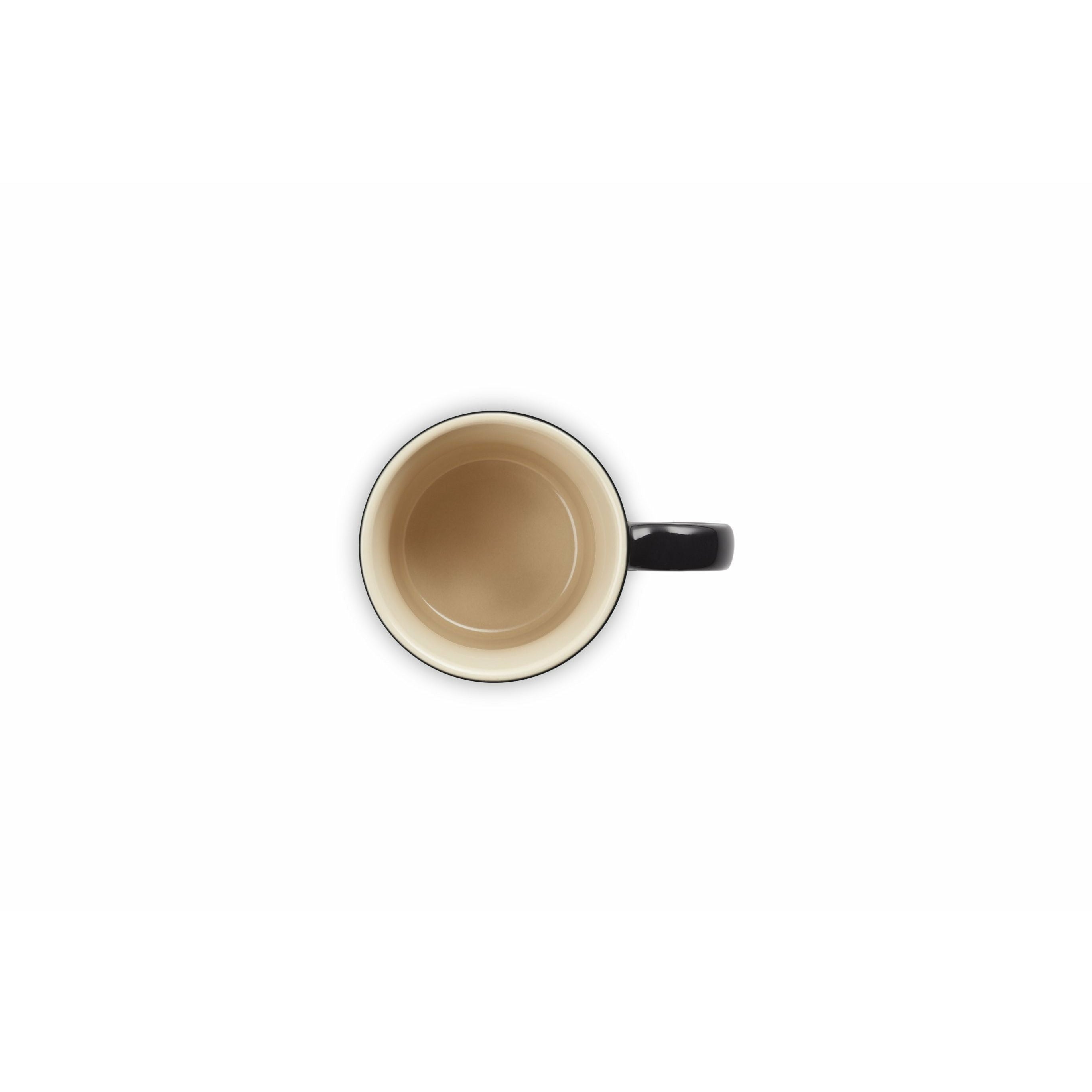 Le Creuset Espresso Cup 100 ml, glänzend schwarz