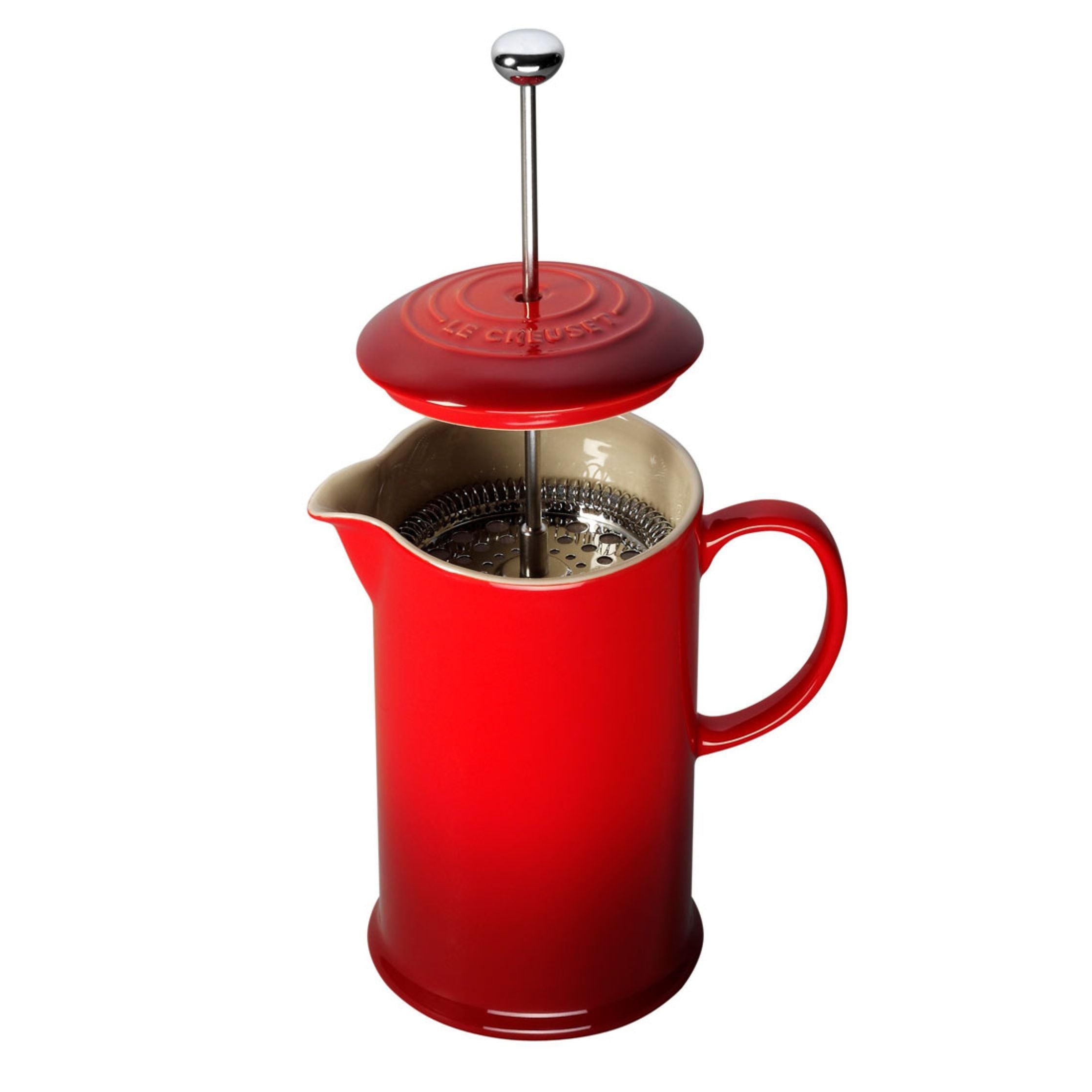 Le Creuset Cafetera 1 L, Cherry Red