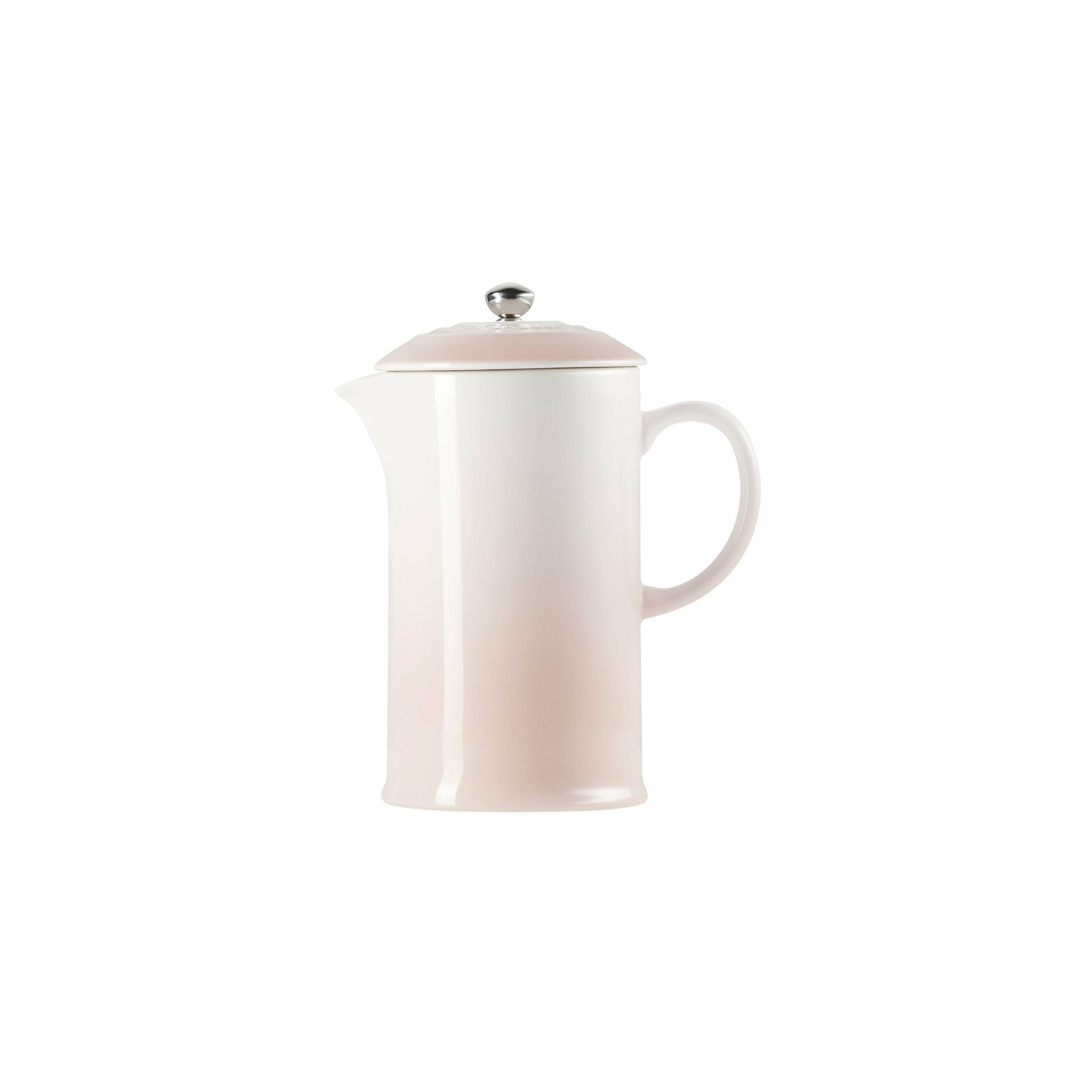 Cafetière du Creuset 1 l, coquille rose