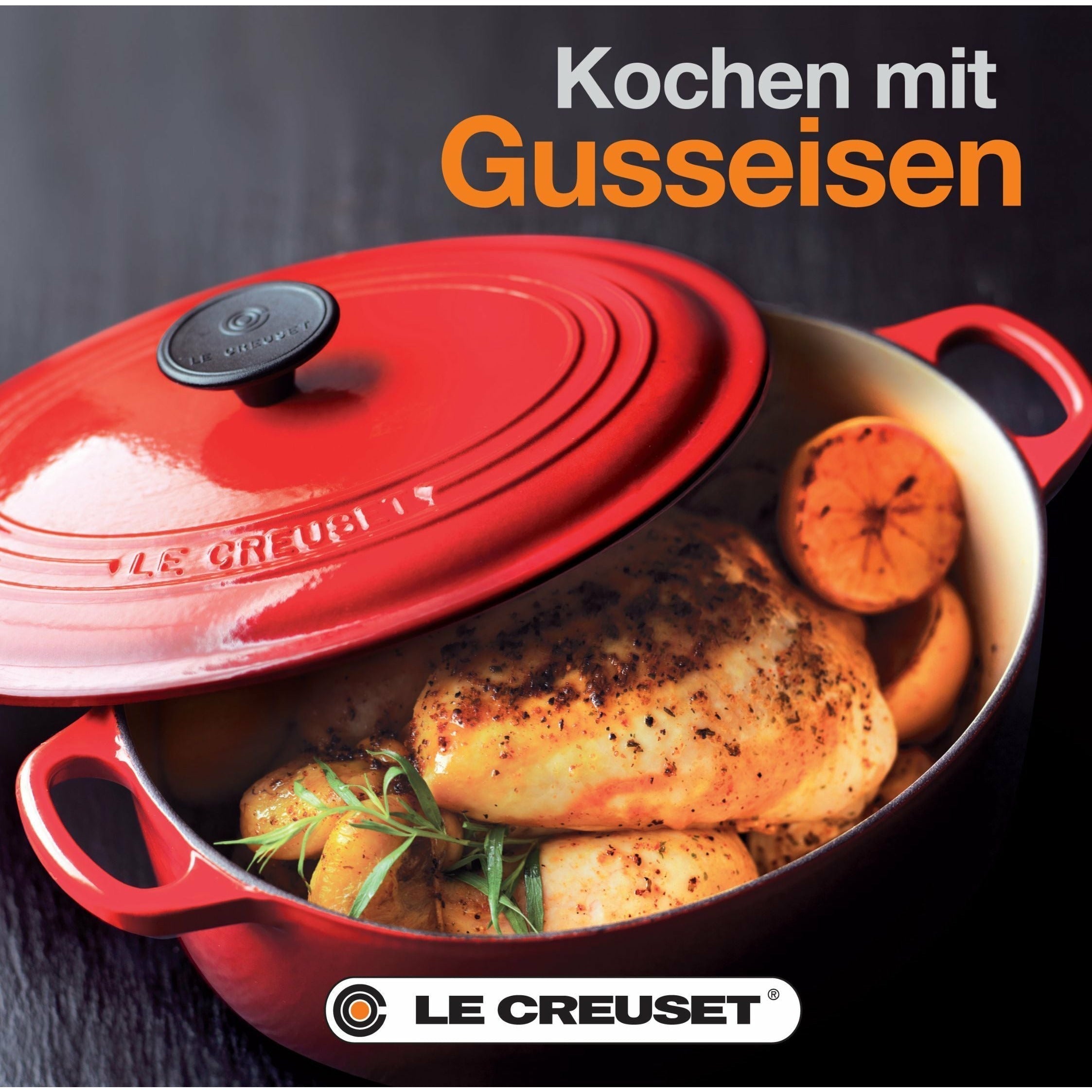 LEBOO DE CREUSET LIBRO CAST IRON ALEMÁN