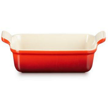 Le Creuset Rectangular Baking -Disk Tradición 19 cm, Cherry Red