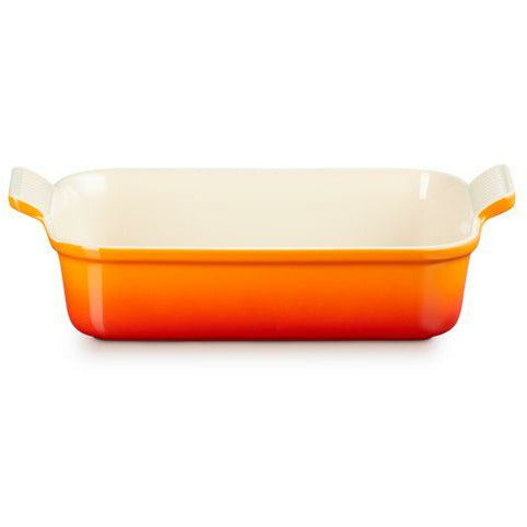 Le Creuset Rectangular para hornear Tradición de 26 cm, horno rojo