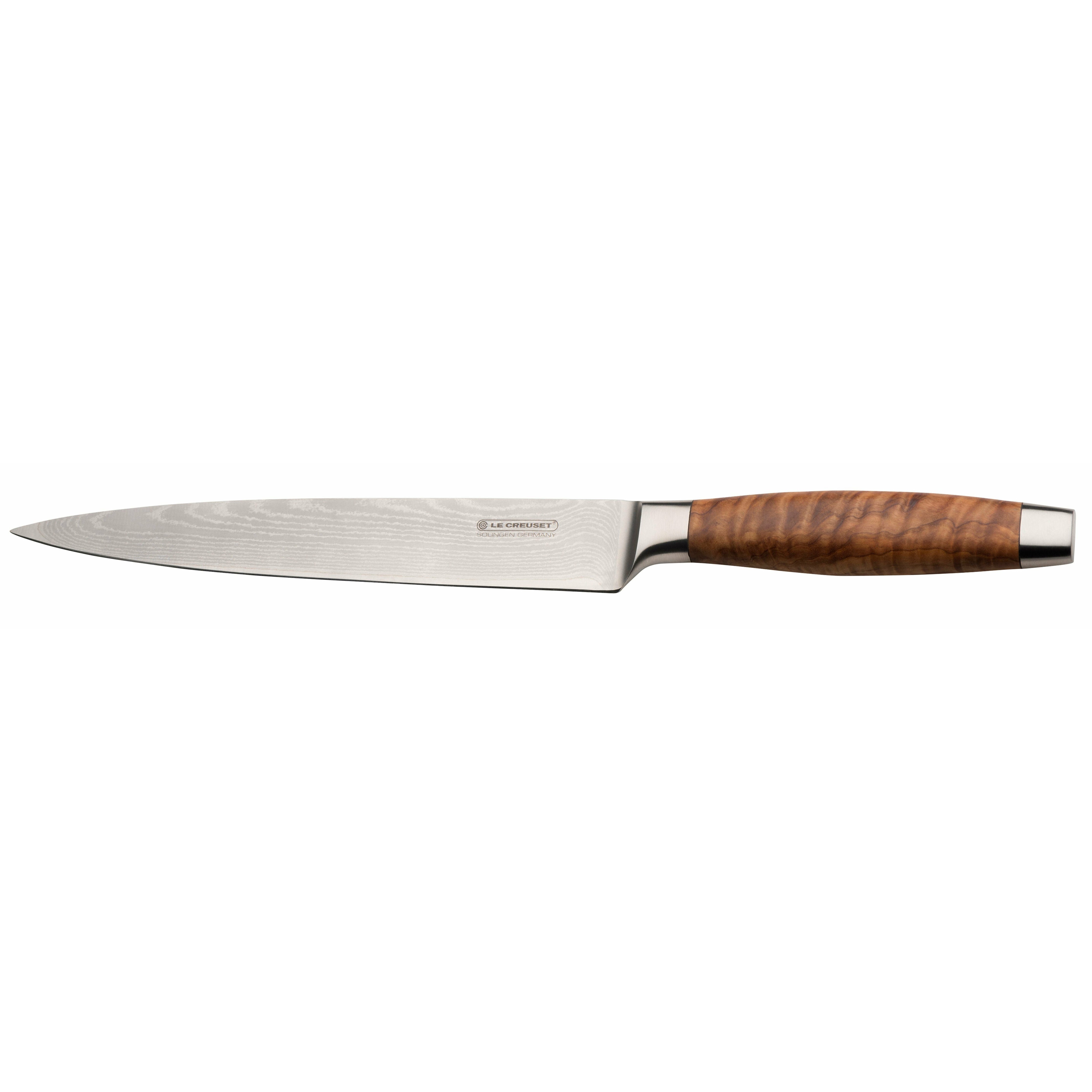 Le Creuset Ham Messer Oliven Holzgriff, 20 cm