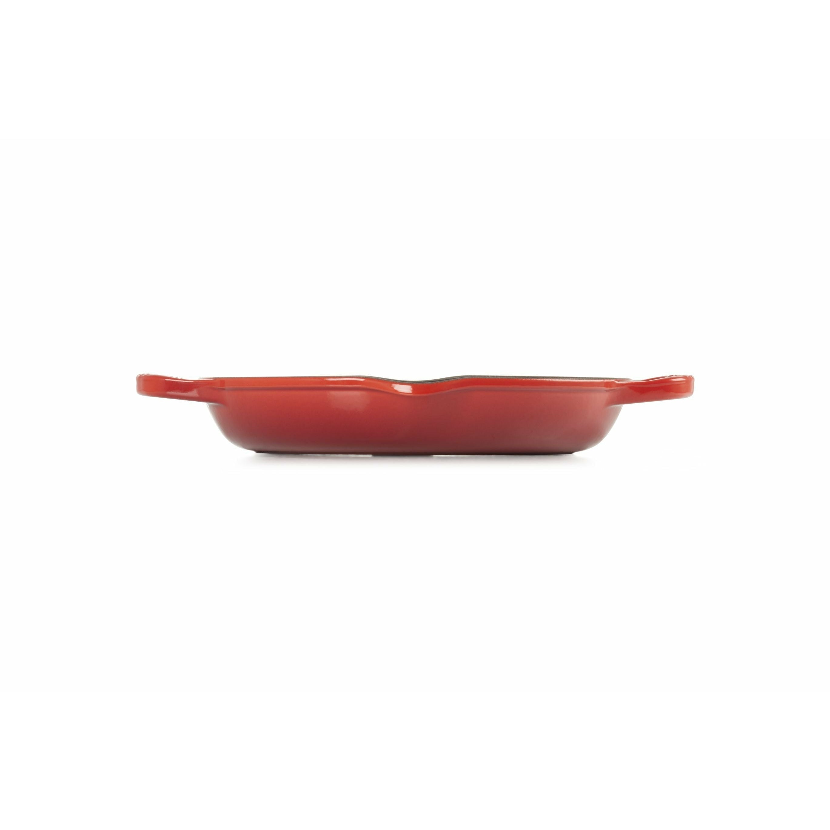 Le Creuset Nature High Round Grill Pan 25 cm, cerise rouge