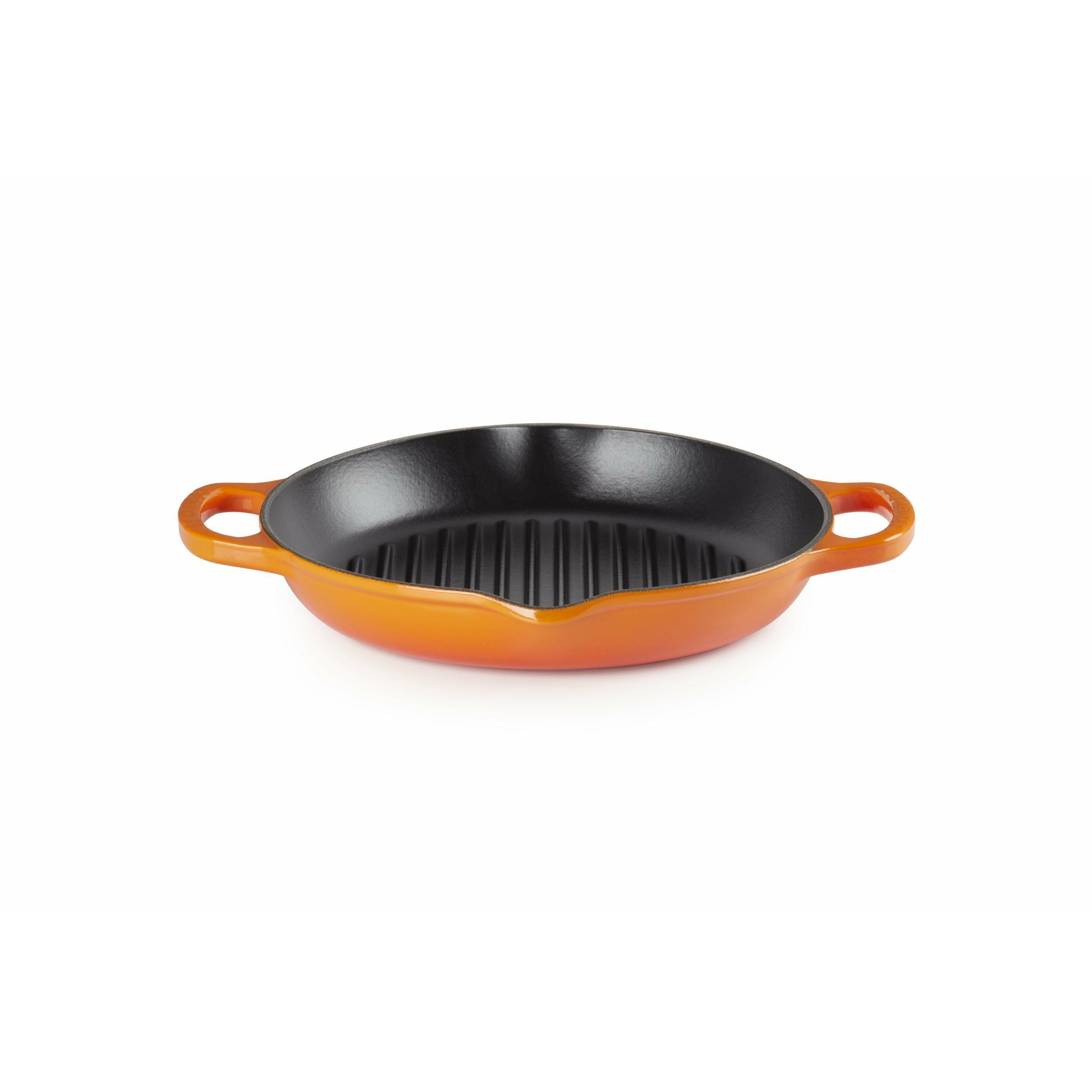 Le Creuset Nature High Round Grill Pan de 25 cm, horno rojo