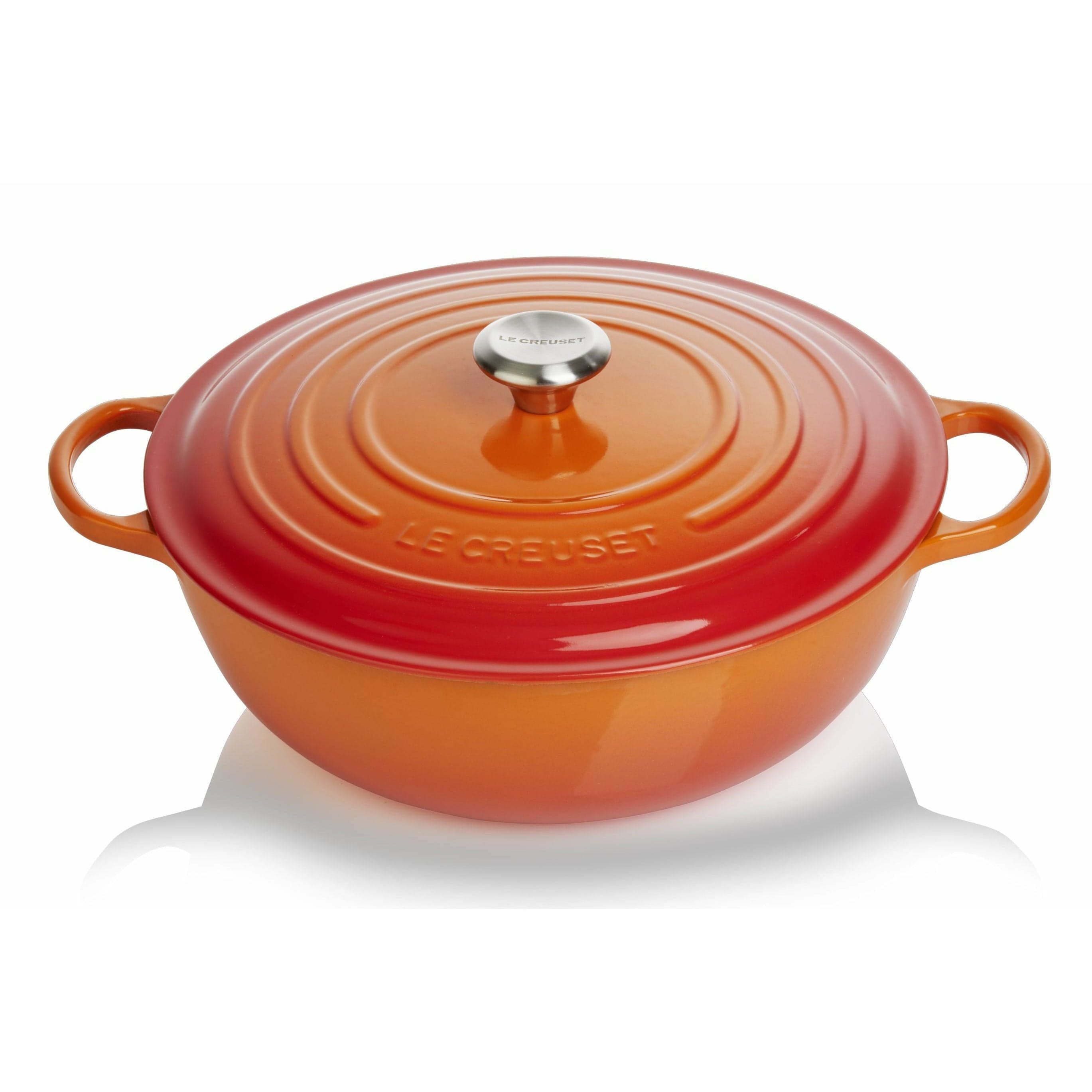 Le Creuset Signature La Marmite Pot 32 cm, Ofenrot