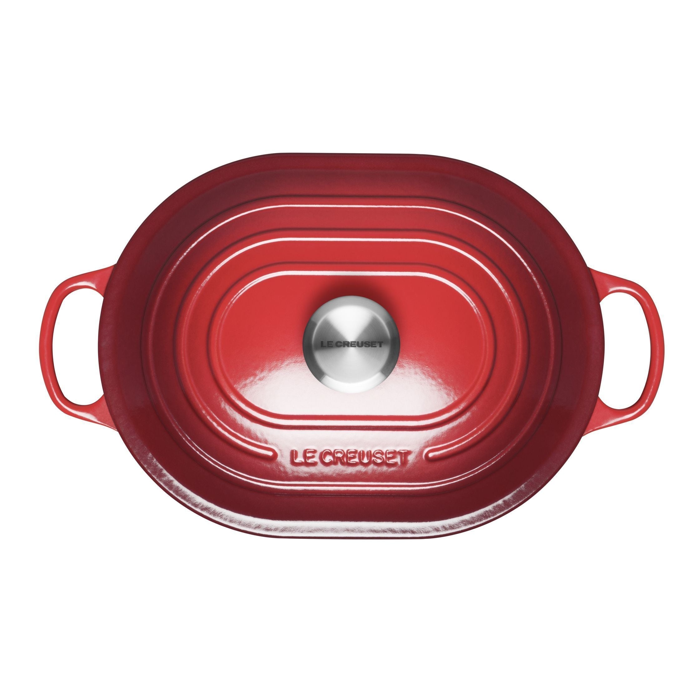 Le Creuset Nature Oblong Roaster 3,4 L, Cherry Red