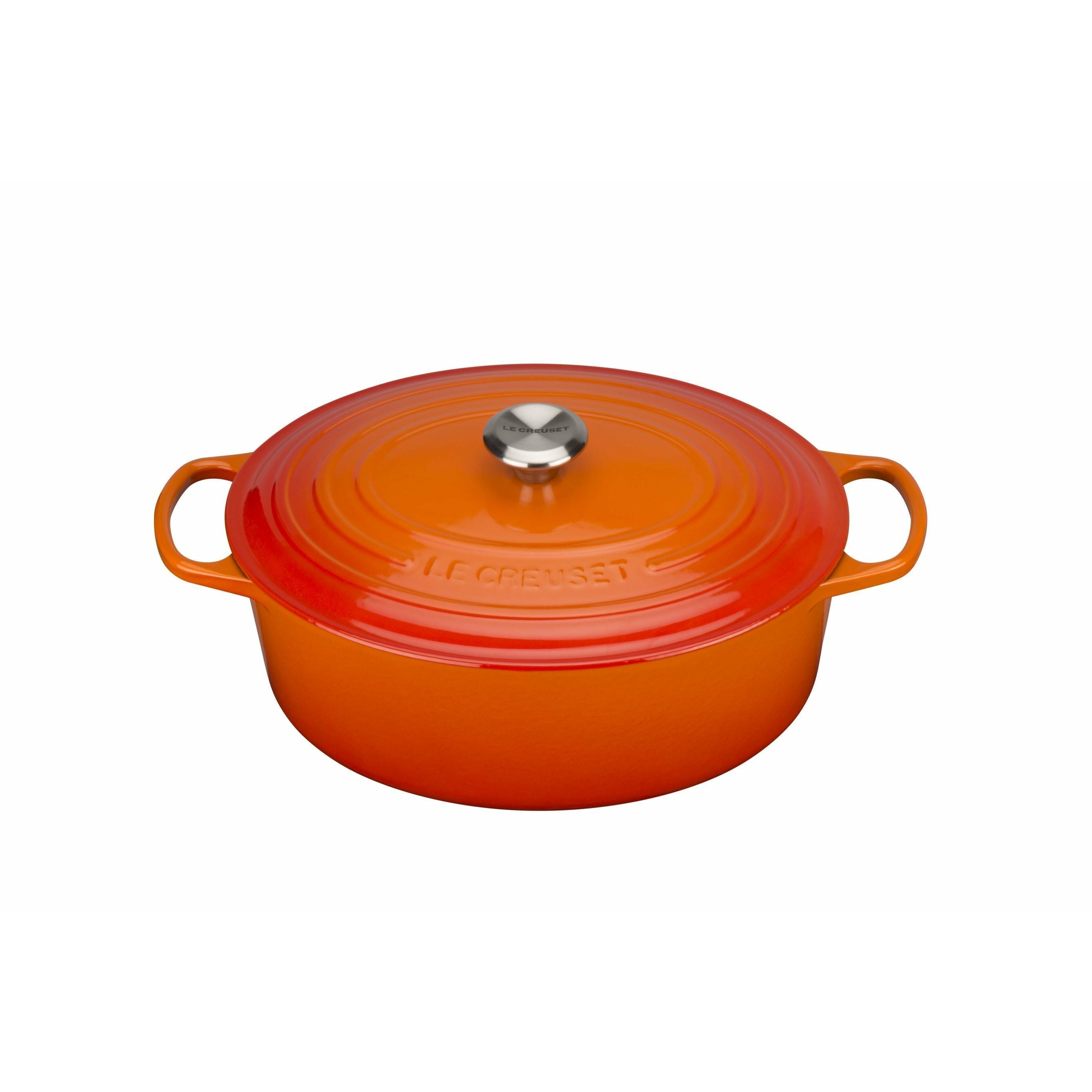 Le Creuset Firma Oval Roaster 33 cm, horno rojo