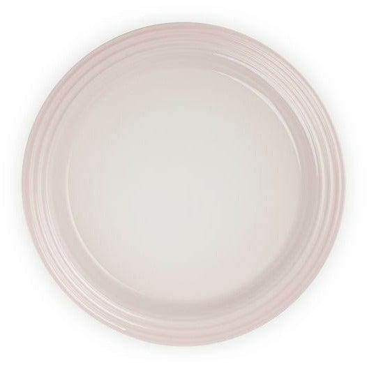 Plaque de dîner de signature du Creuset 27 cm, coquille rose