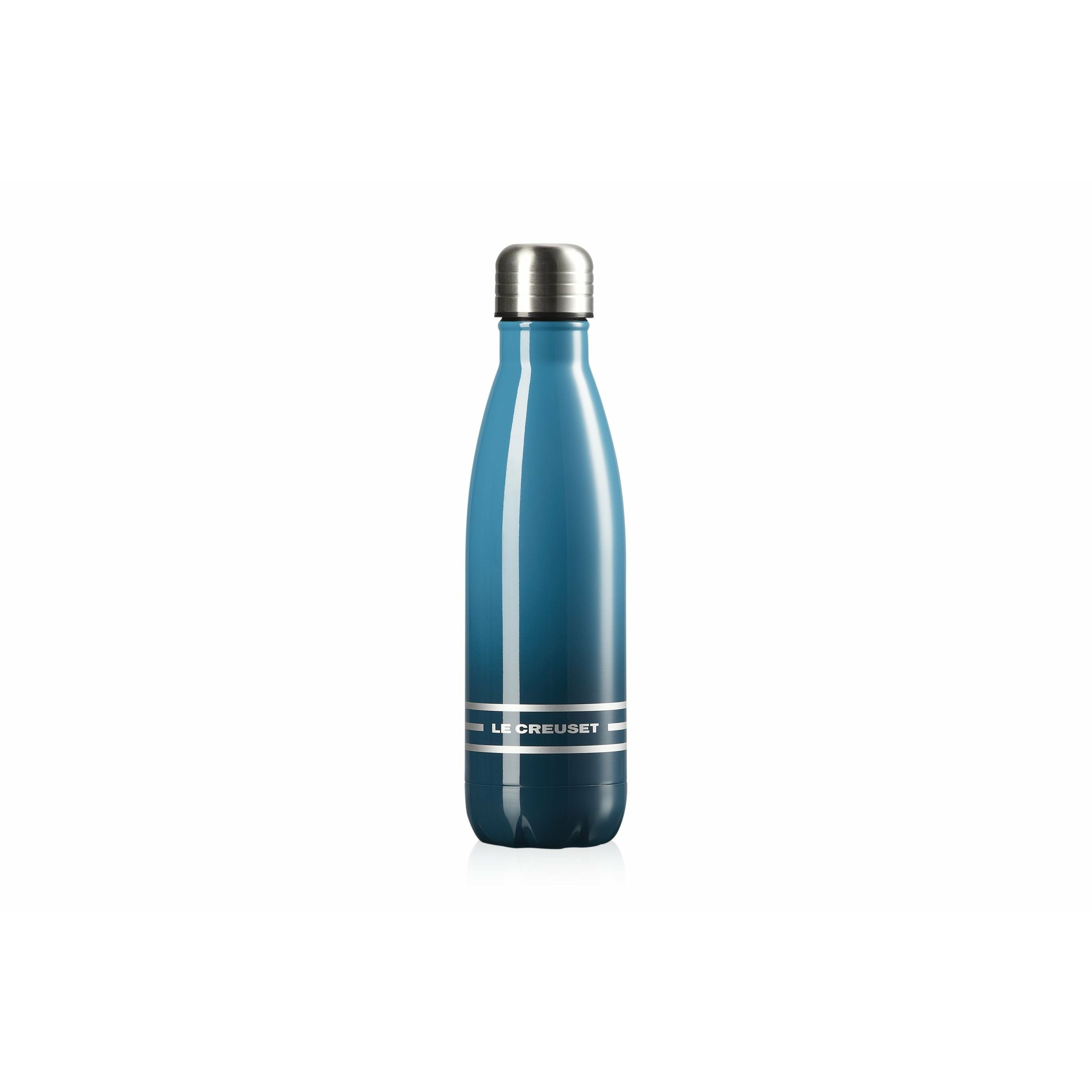 Le Creuset Water Flasche 500 ml, tiefe Blaugrün