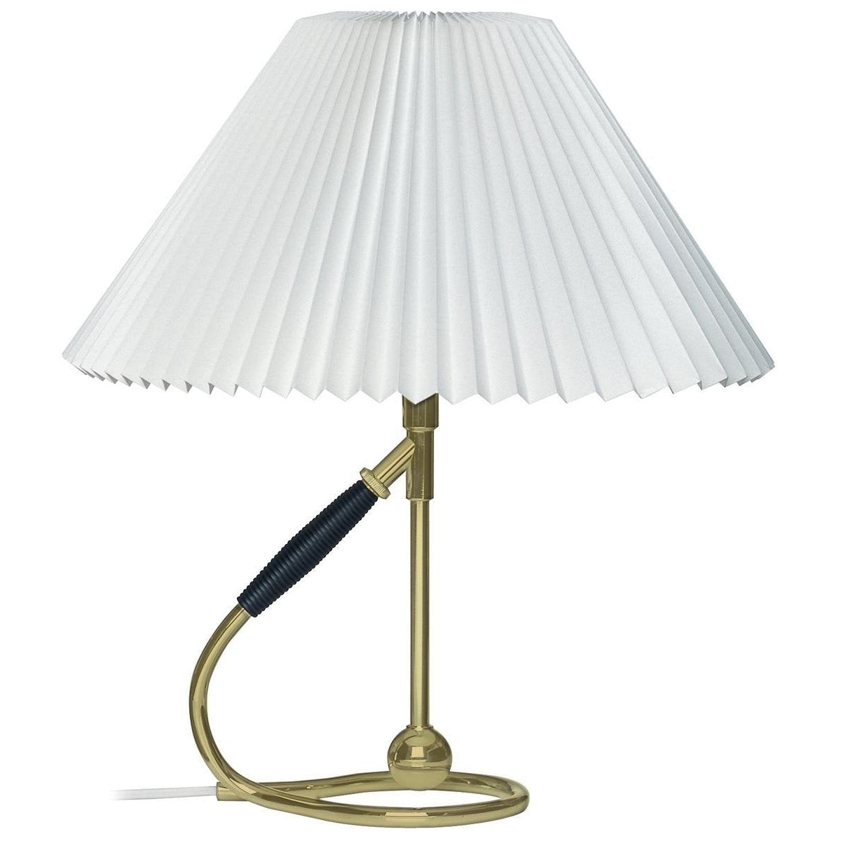 Le Klint Table/Sax Wall Lamp 306 Brass, papir