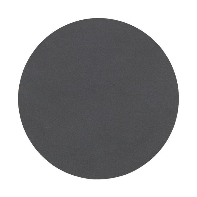 Lind ADN Circle Glass Coaster Cuir Nupo, anthracite