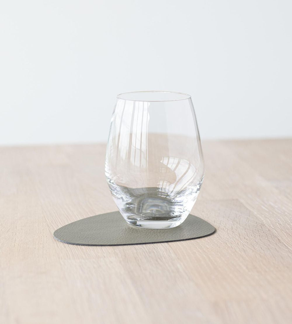 Lind DNA Curve Glass Coaster Serene Leder, Mo S