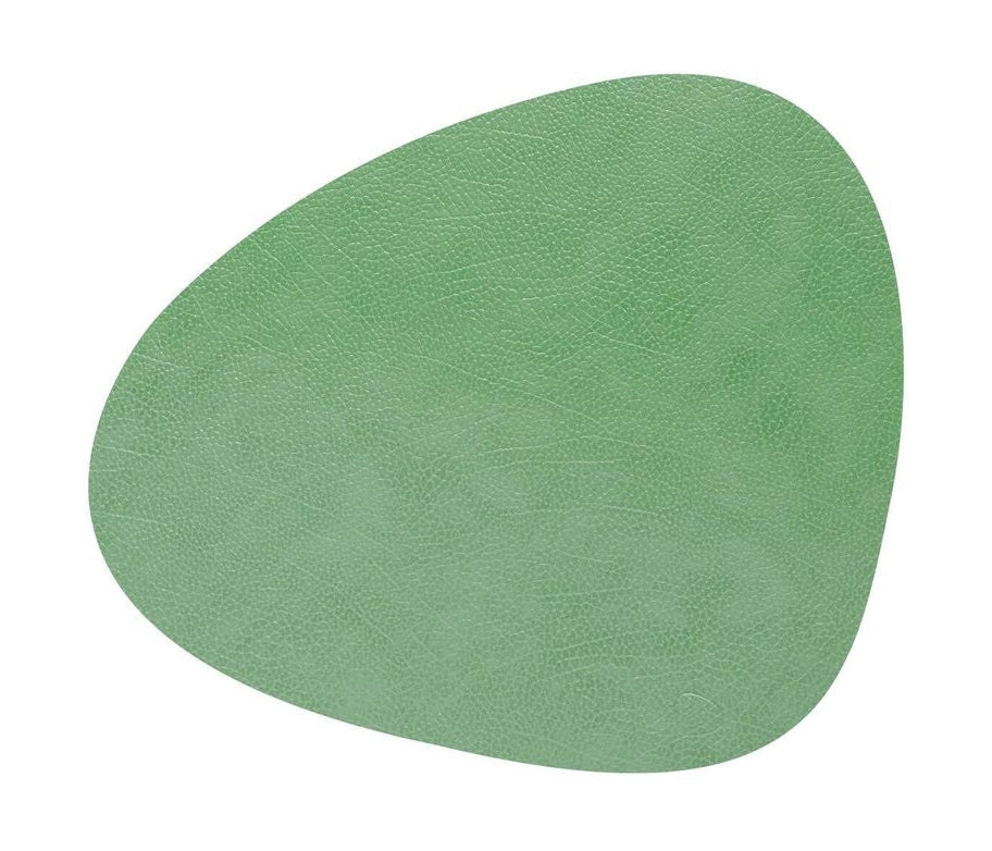 Lind ADN Curve Placemat Hippo Leather L, Forest Green