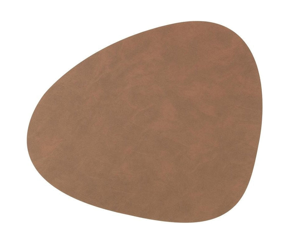 Lind ADN Curve PlayMat Nupo Leather L, marrón